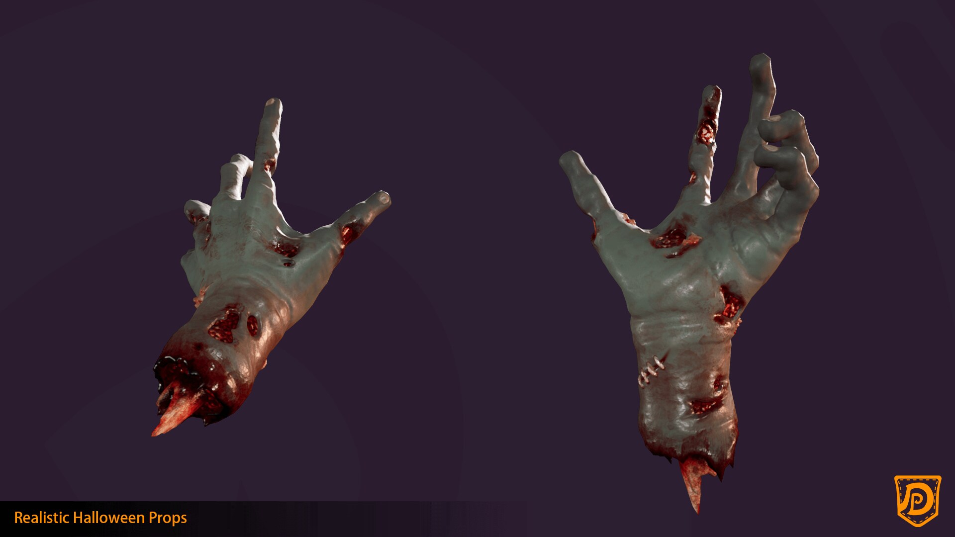 Realistic Halloween Props in Props UE Marketplace