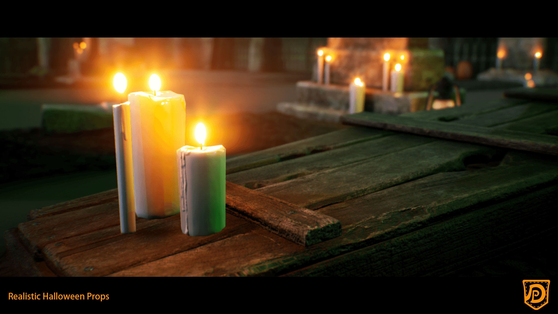 Realistic Halloween Props in Props UE Marketplace