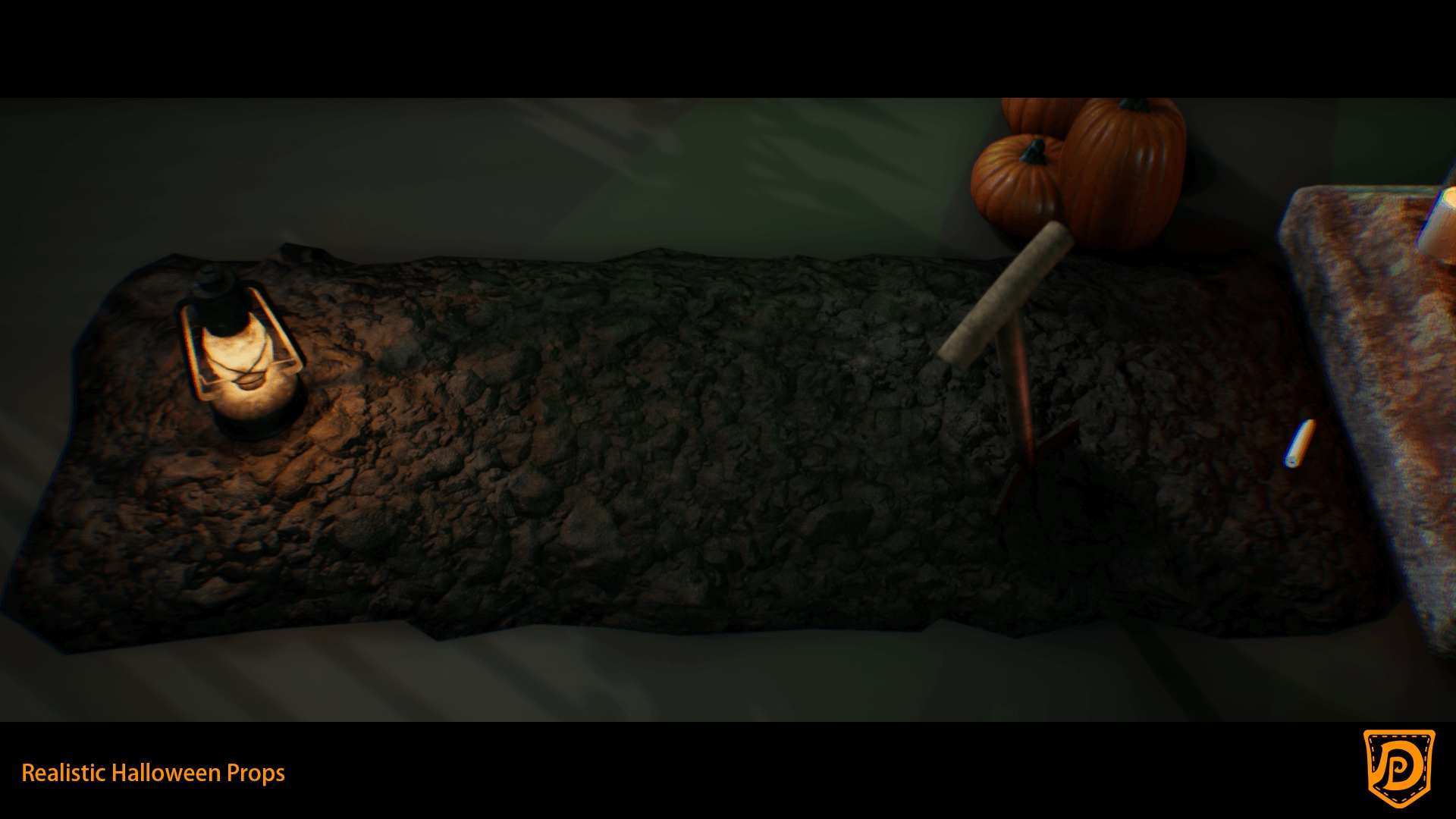 Realistic Halloween Props in Props UE Marketplace