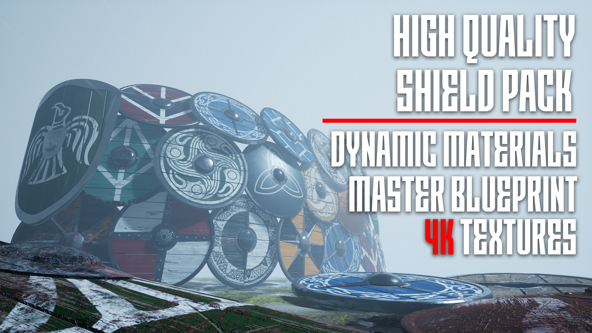 Dynamic Viking Shield Collection