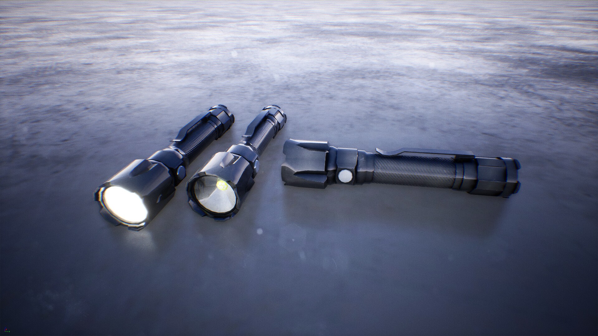 Flashlights / 22+ Variations in Props UE Marketplace