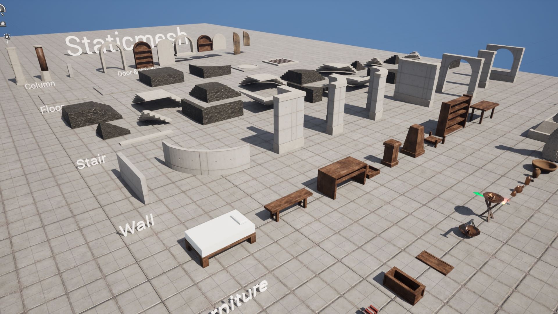 Modular Dungeon 2 in Environments - UE Marketplace