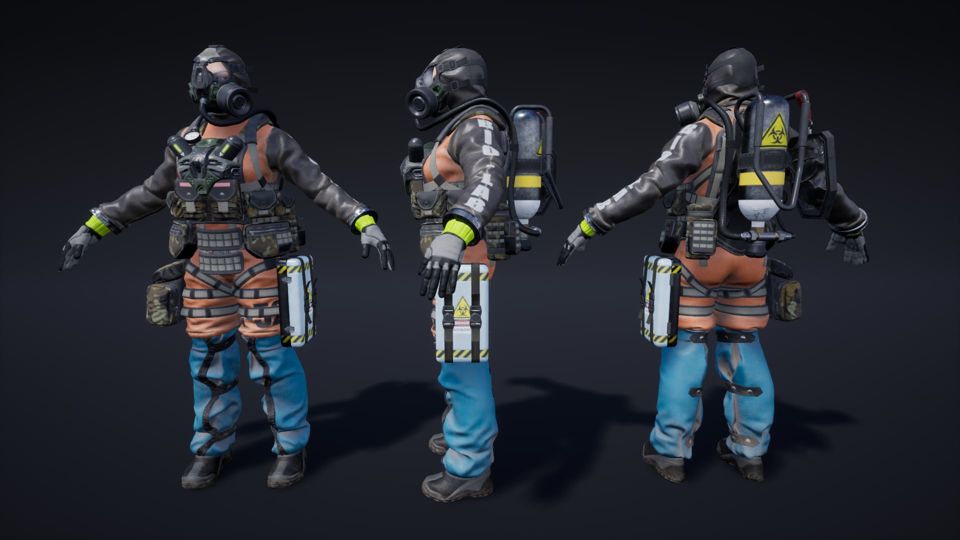 Female Soldier 03 (SALAMANDER)