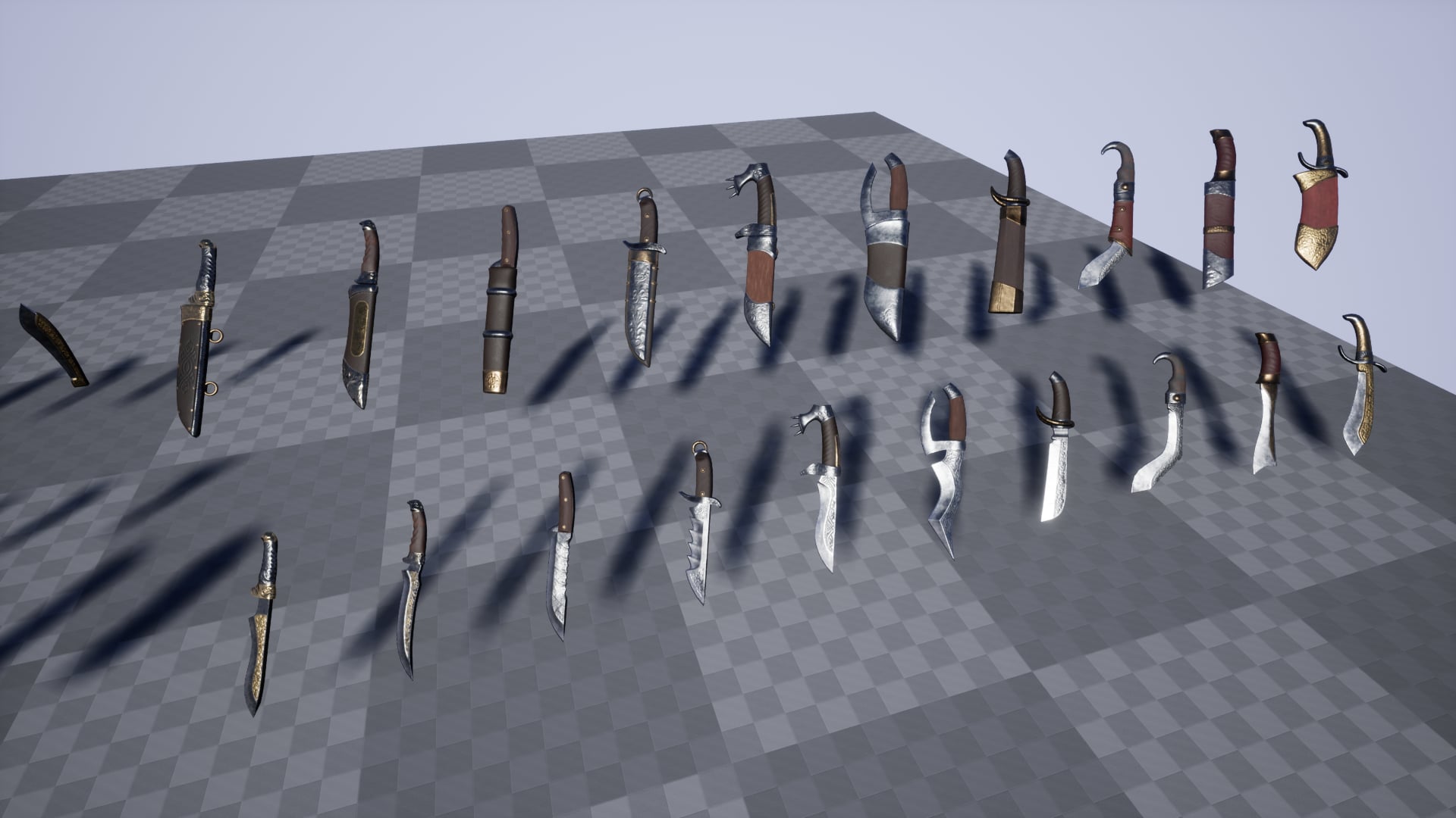 Modular dagger set part 1 in Weapons - UE Marketplace