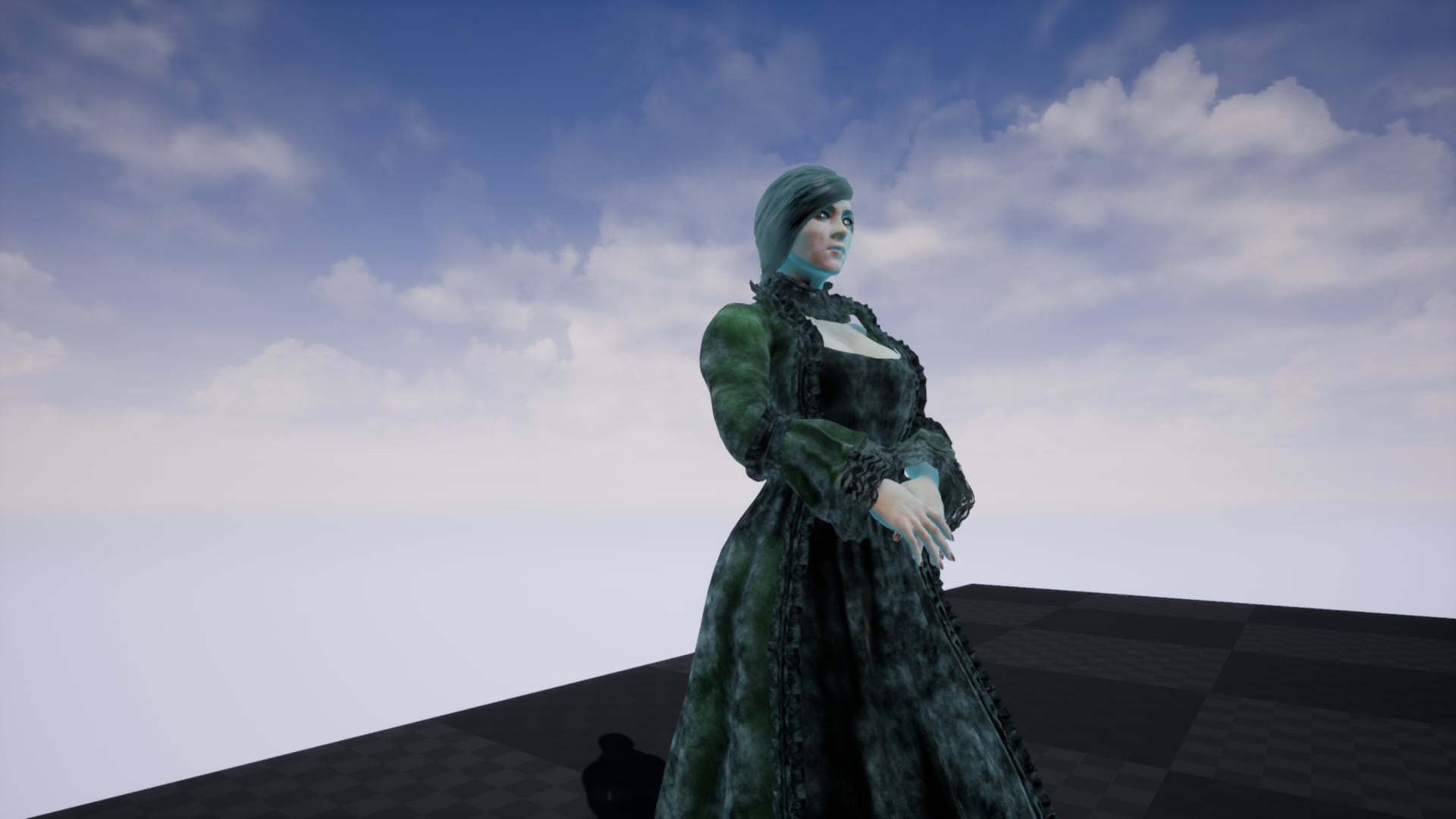 Victorian Era Female Ghost