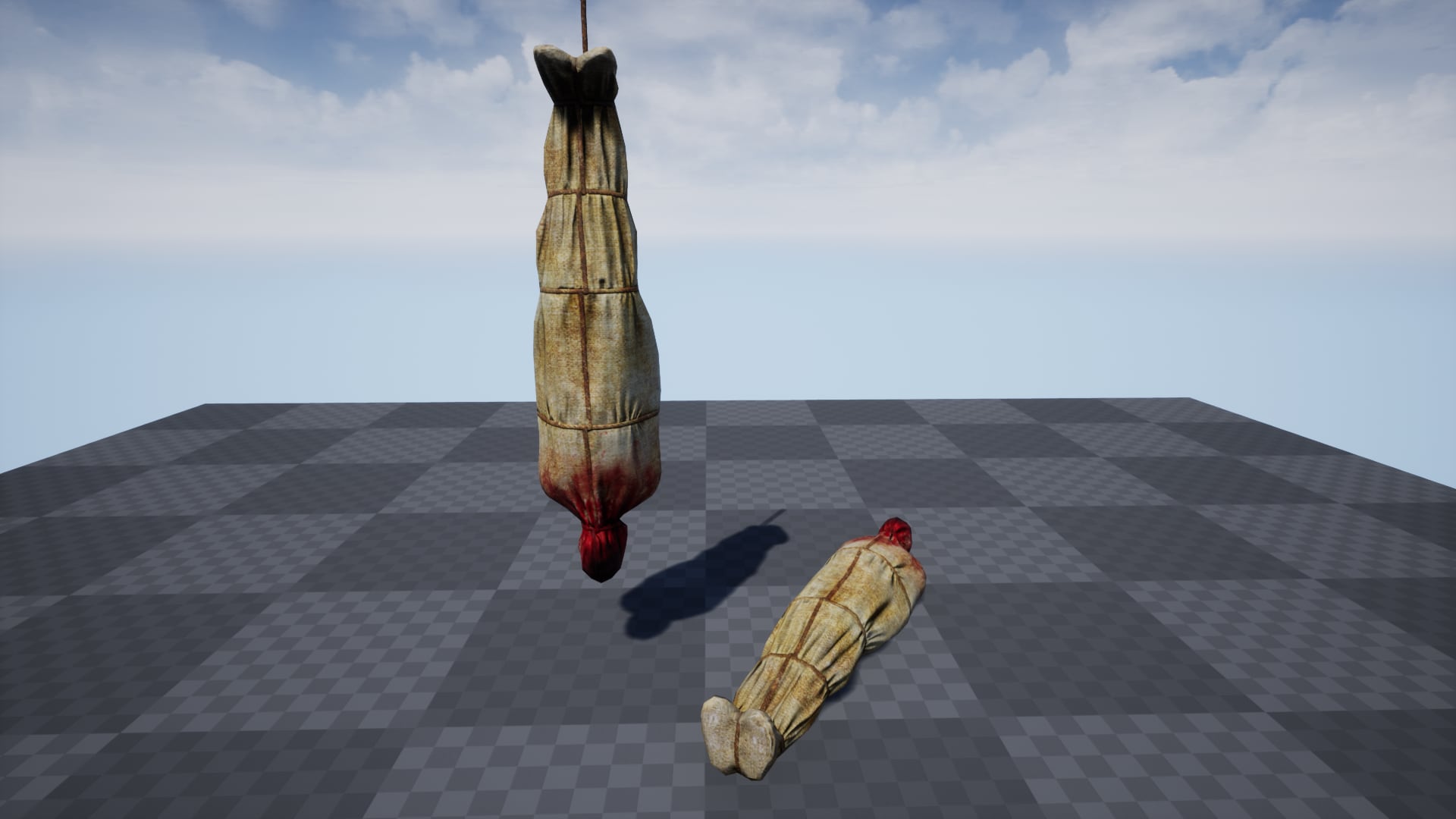 Horror Props in Props UE Marketplace