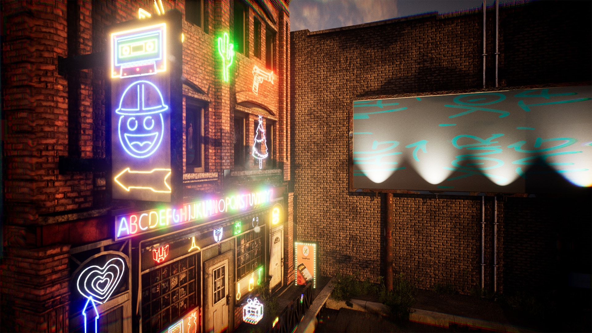 Neon Signs / 58 Assets