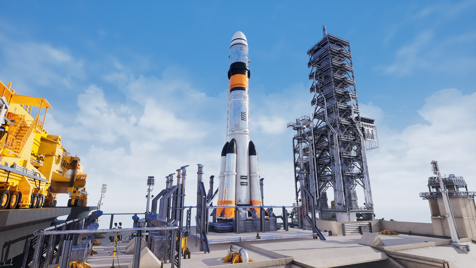 Russian Rocket Launch / Modular Environment