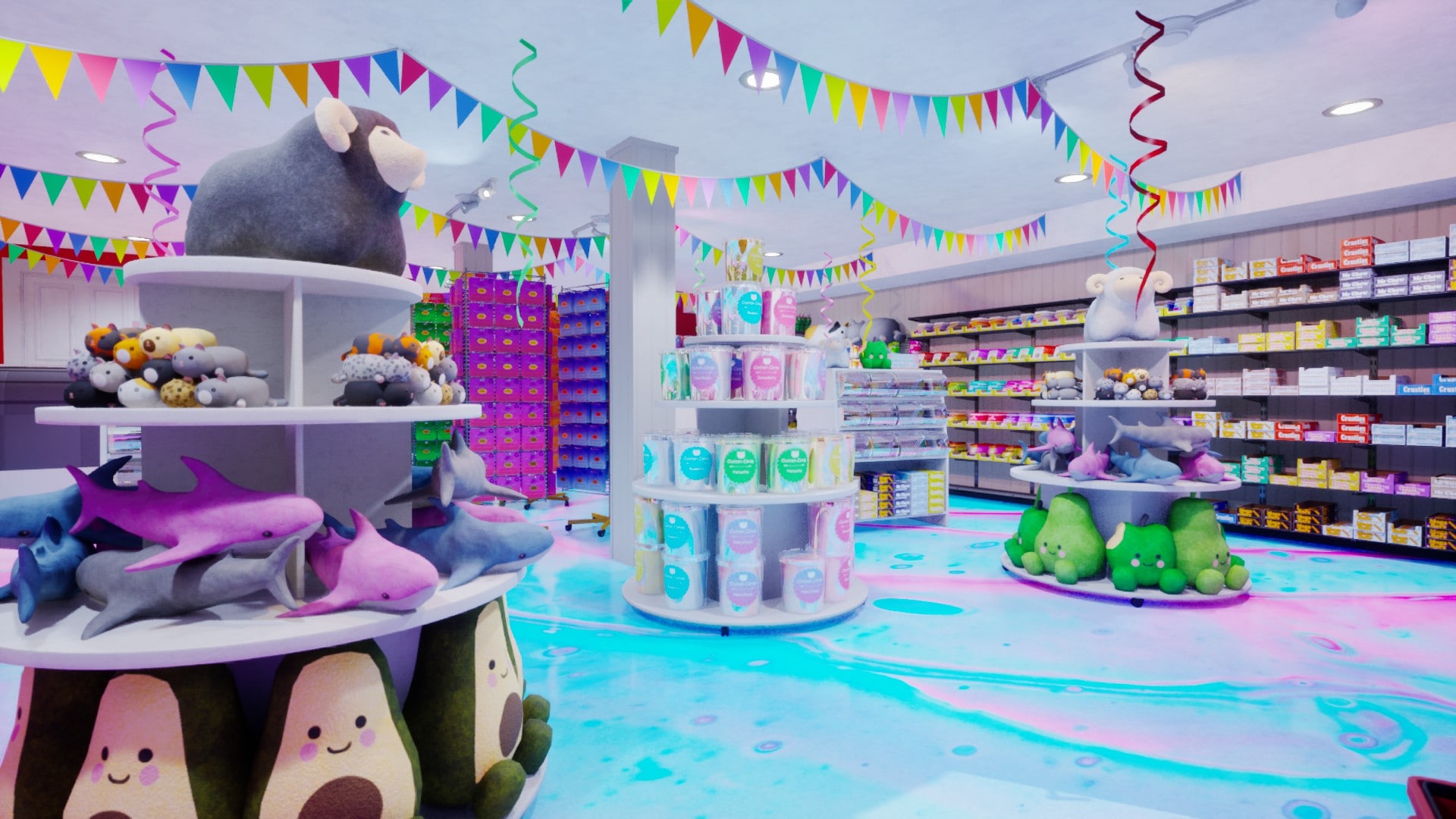 Candy and Toy Store in Environments UE Marketplace