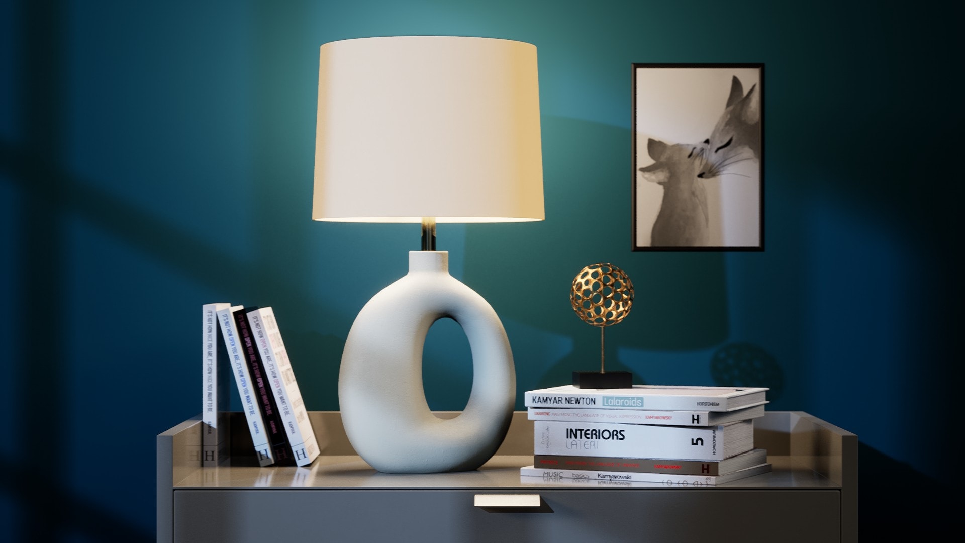 Horizon Lighting Collection 02 (Modern Lamps) in Architectural