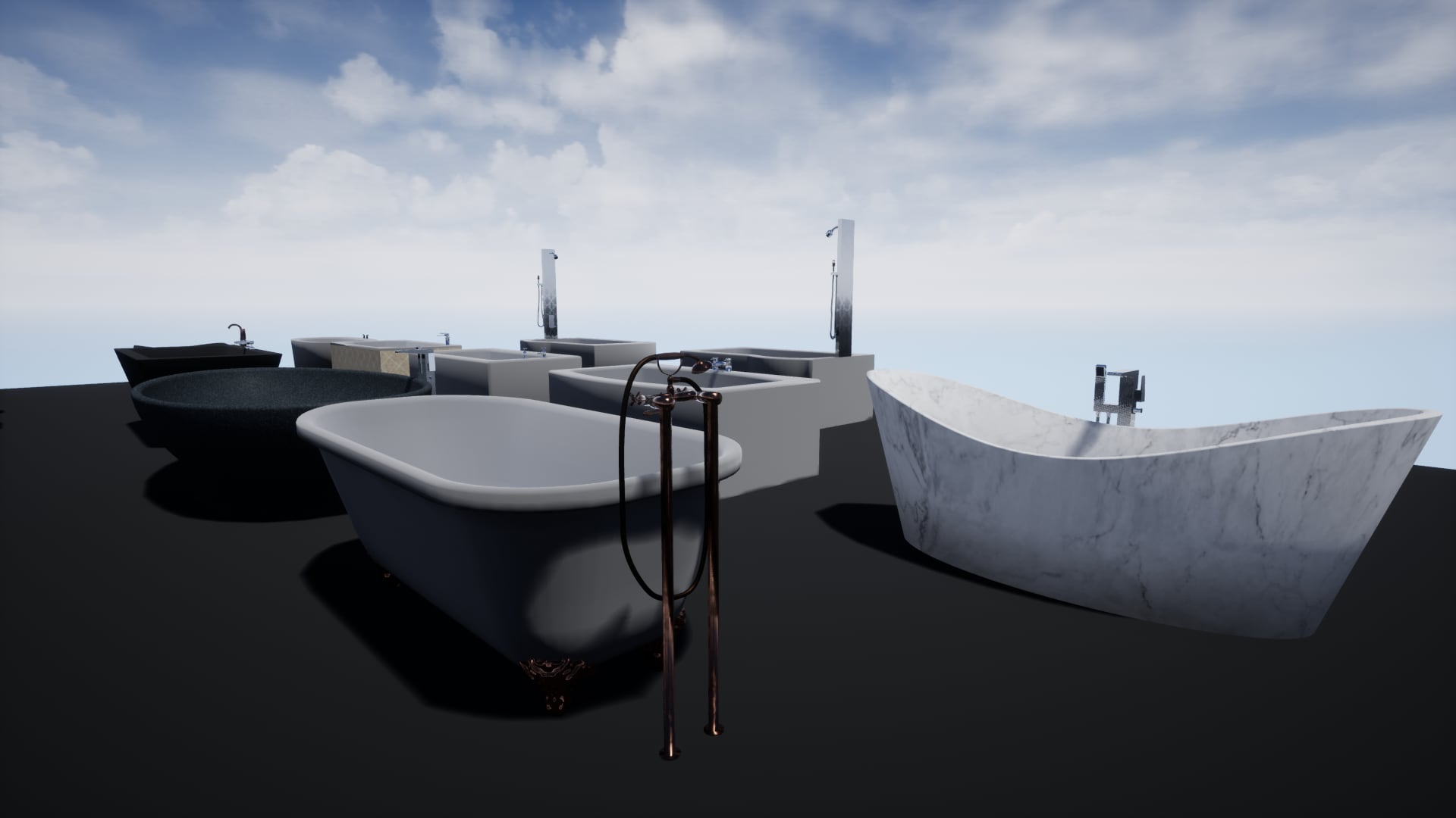 Bathtubs Volume 1 in Props UE Marketplace