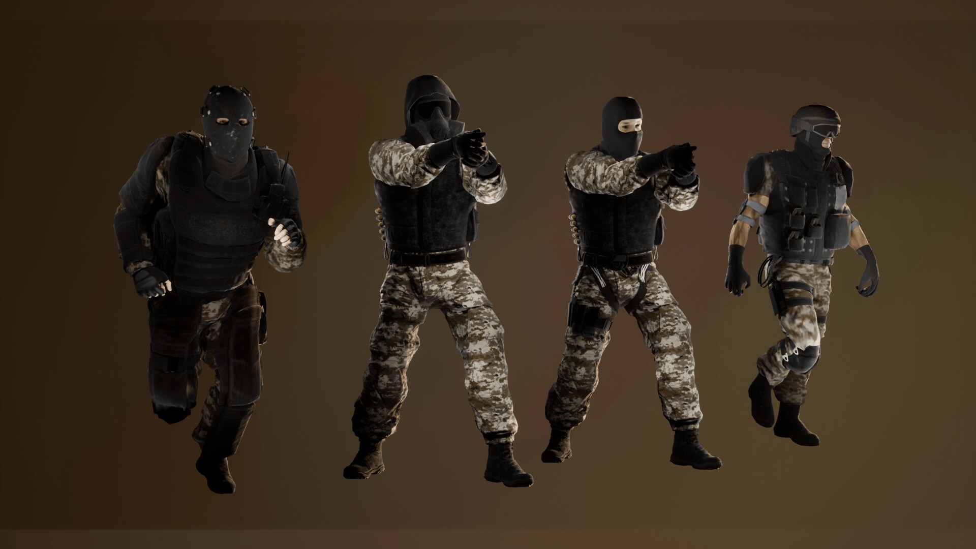 Soldiers Pack in Characters UE Marketplace