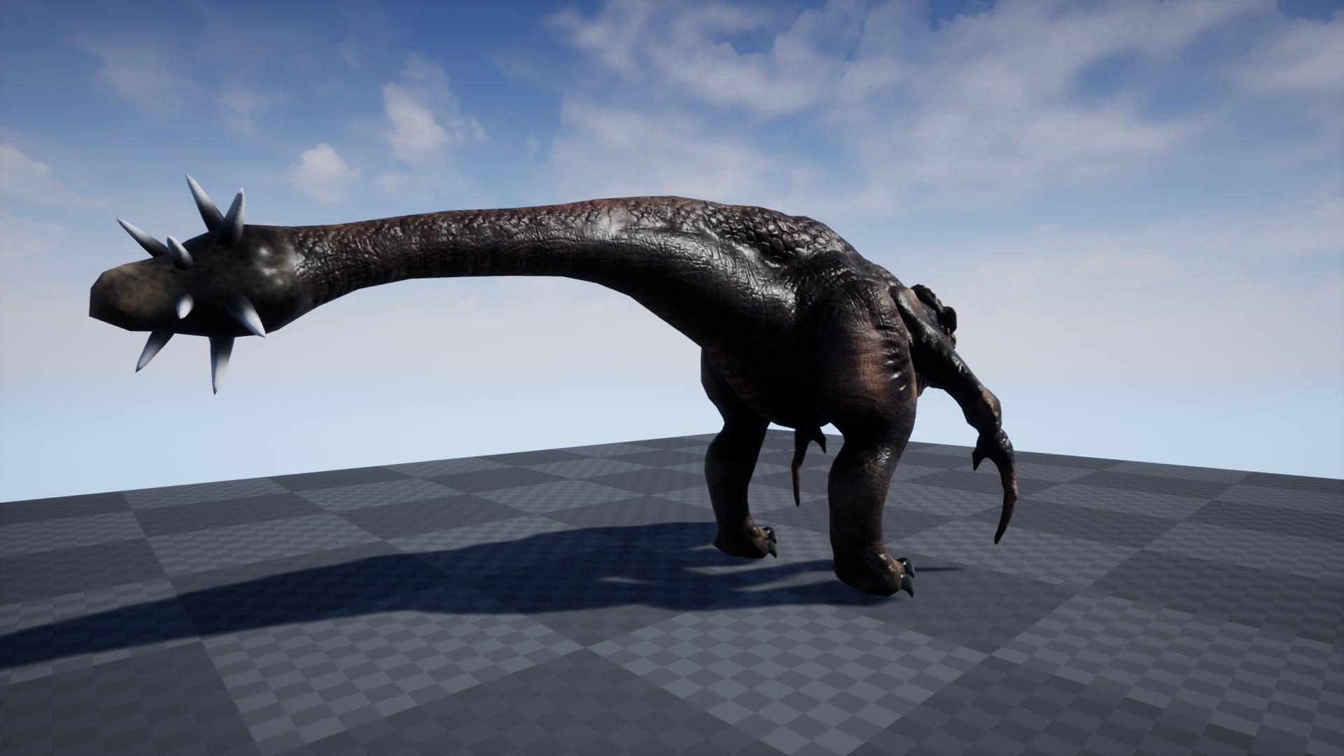 在角色创建的Creature Pangolin - 虚幻引擎商城