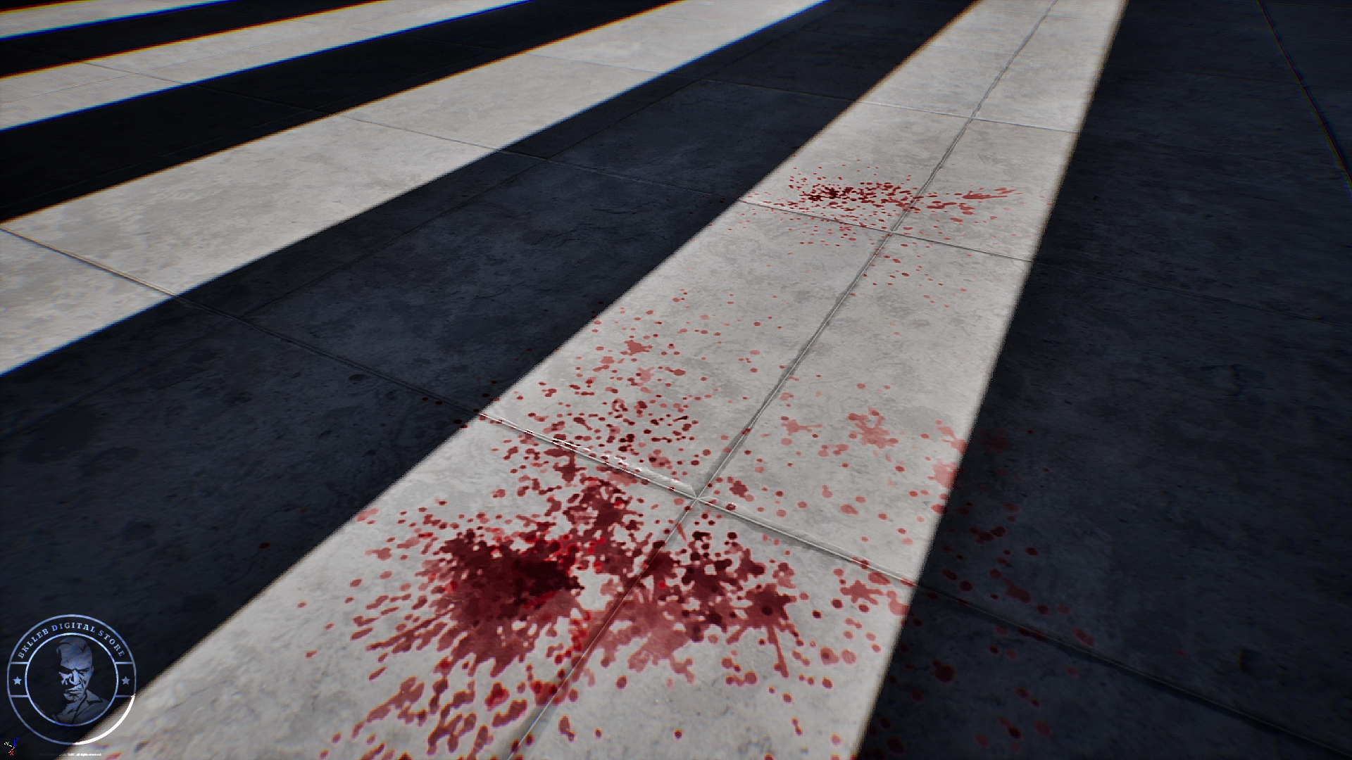 Animated Blood Ground Decal Vol.I - Screenshot