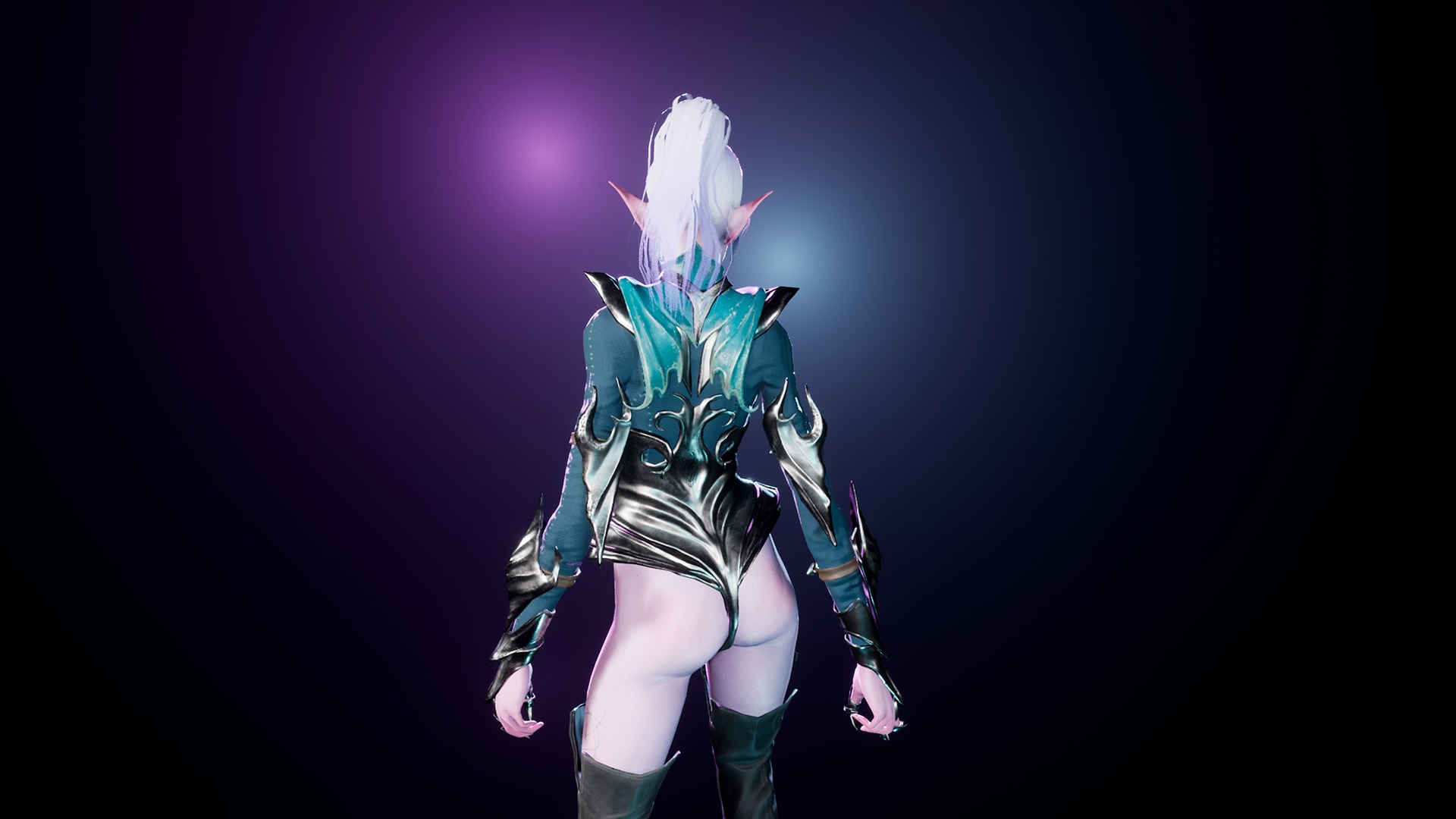 在角色创建的dark elf - 虚幻引擎商城