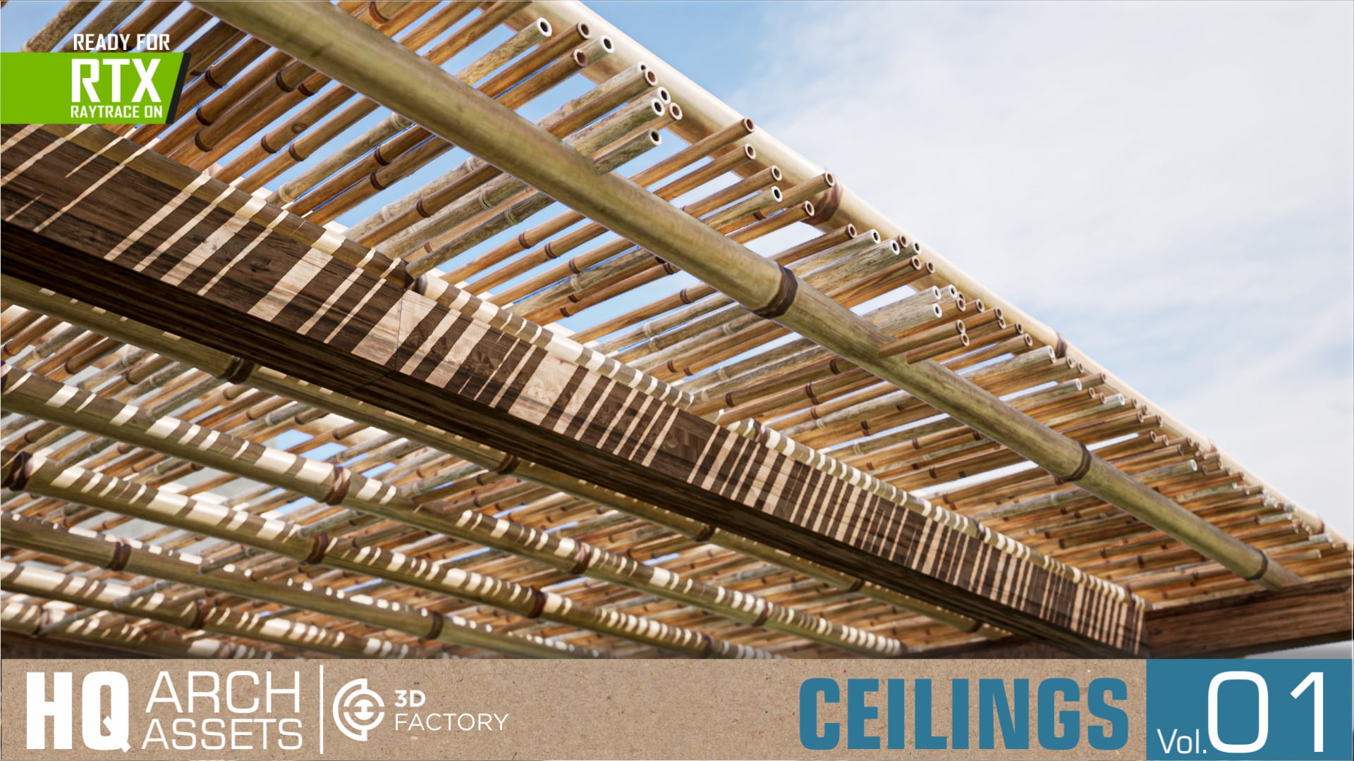 Ceiling Visualization HQ Ceilings Vol. 1 in Architectural Visualization - UE Marketplace
