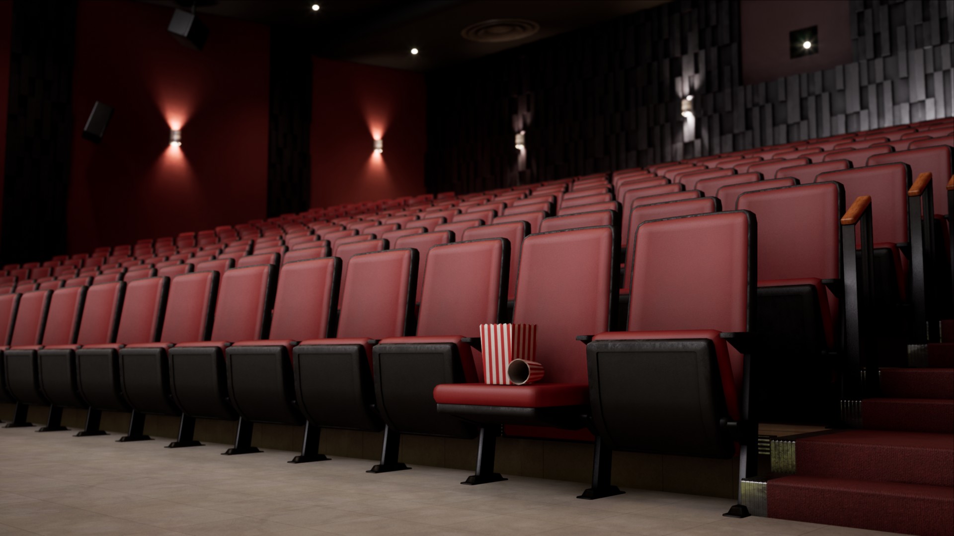 Movie Theater Pack - Realistic Movie Theater Props
