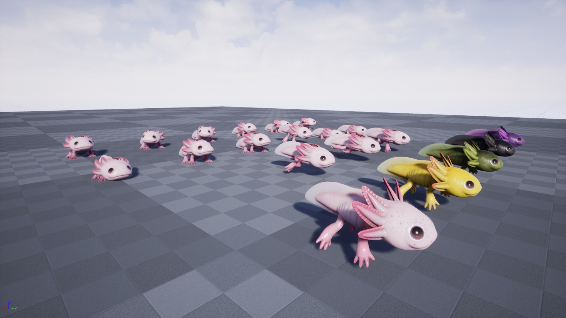 Aksolotl in Characters - UE Marketplace