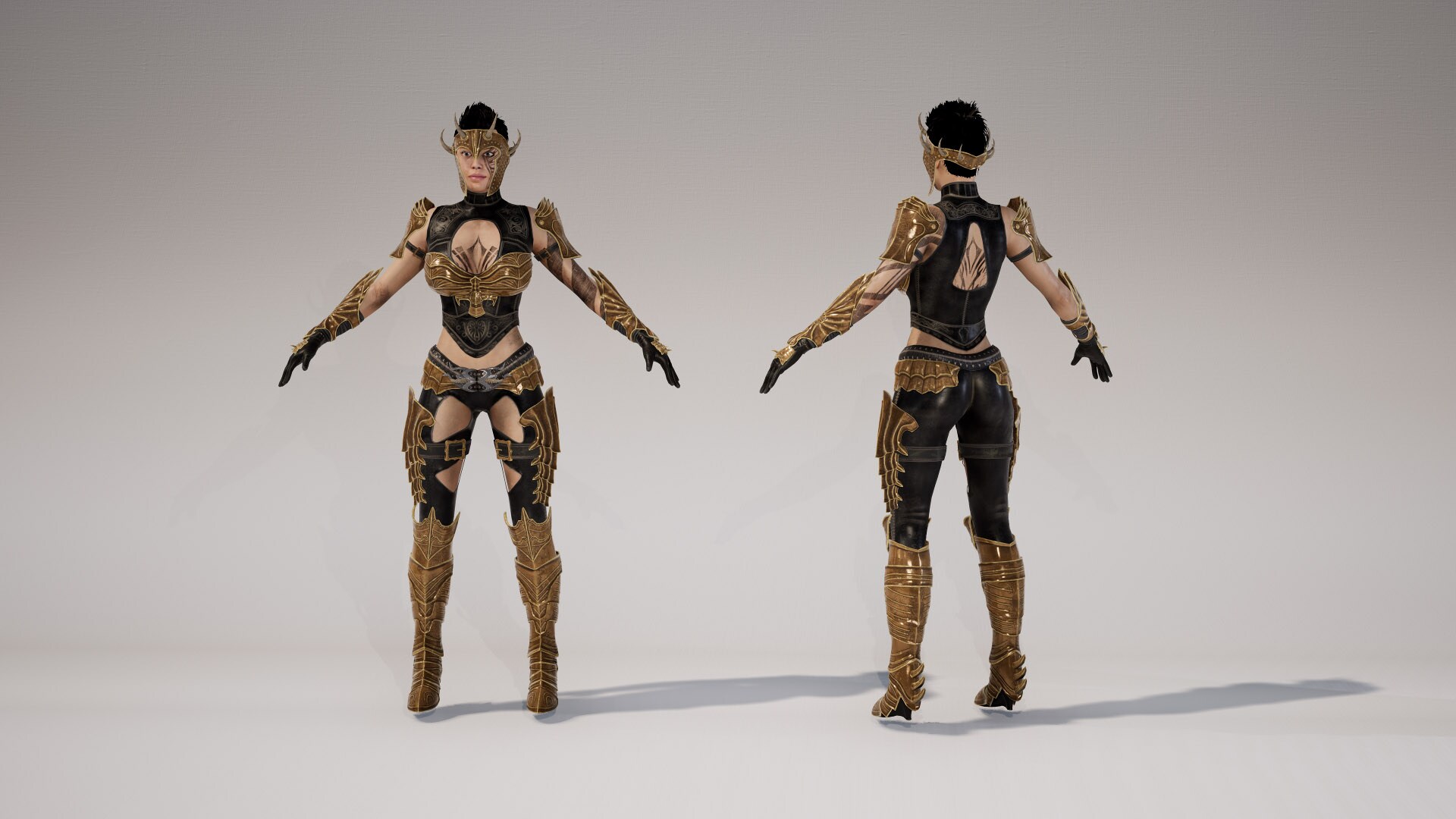 Female warrior 03 in Characters - UE Marketplace