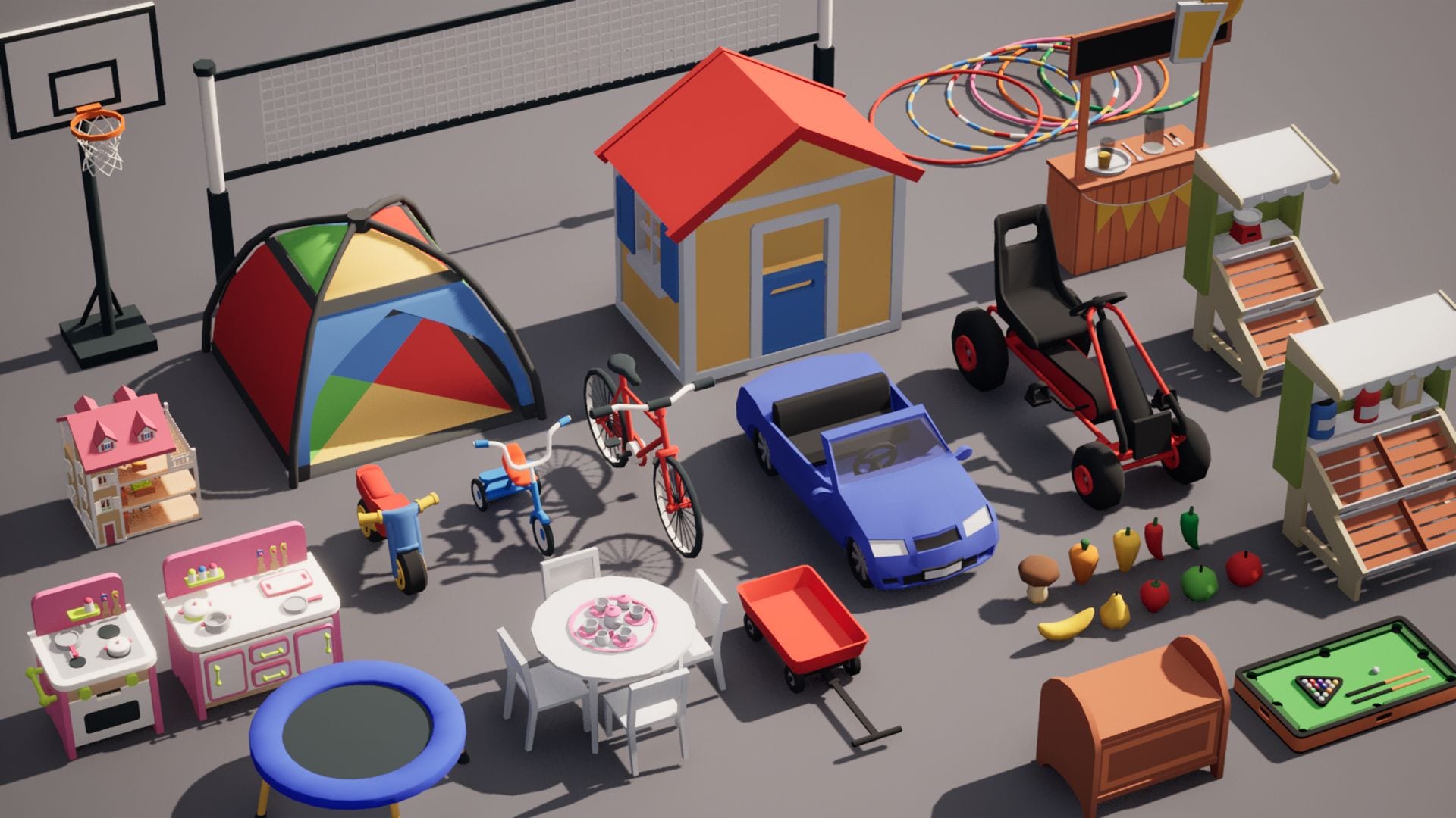 Kids Toys Pack in Props UE Marketplace