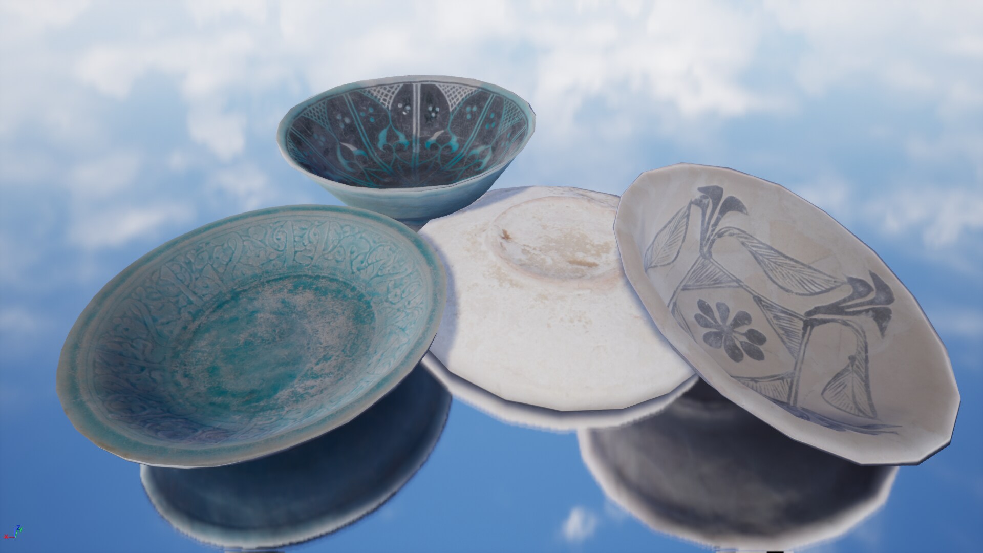 Medieval Dishes in Props UE Marketplace