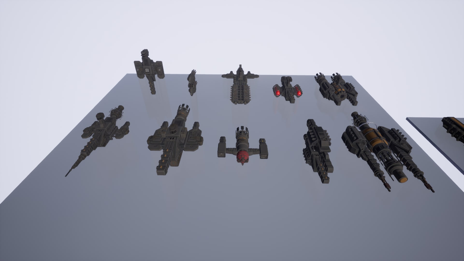 Spaceship Kitbash in Props UE Marketplace