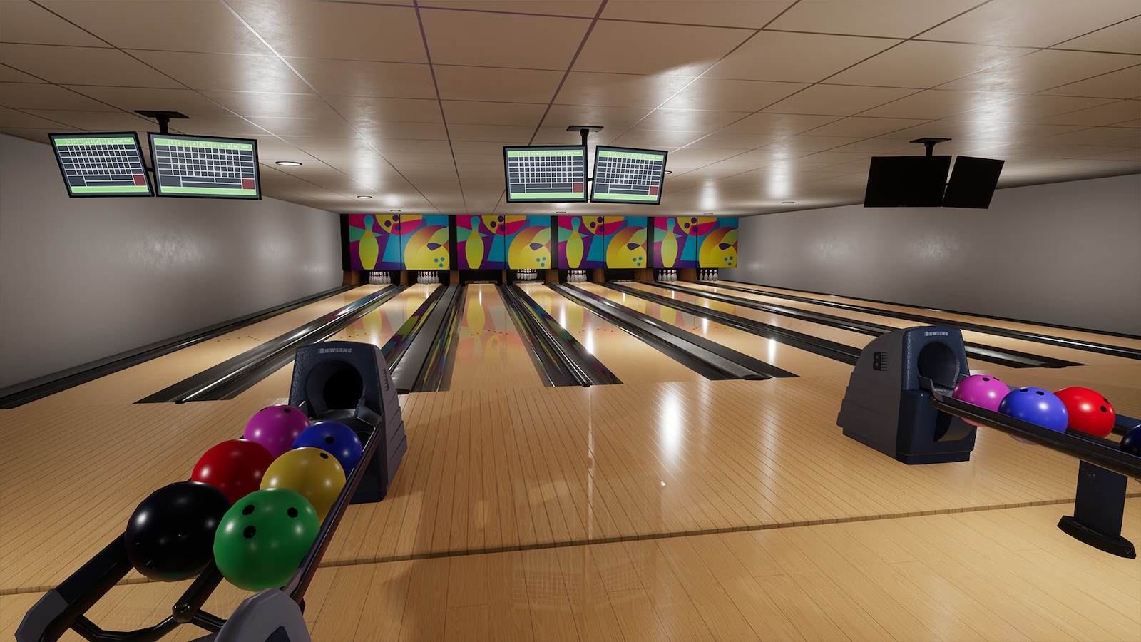 Bowling, Pool & Darts Pub Games Pack in Props UE Marketplace