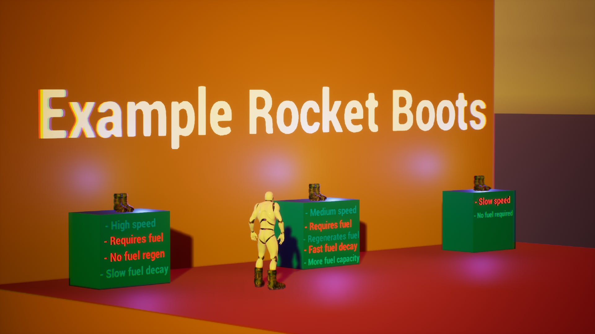 Rocket Boots BP in Blueprints UE Marketplace