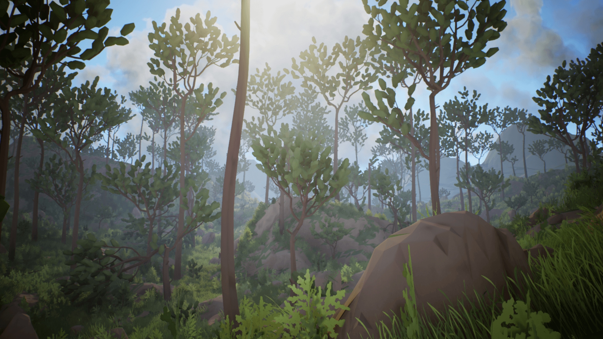 Olbert's Low Poly: Temperate Forest in Environments - UE Marketplace