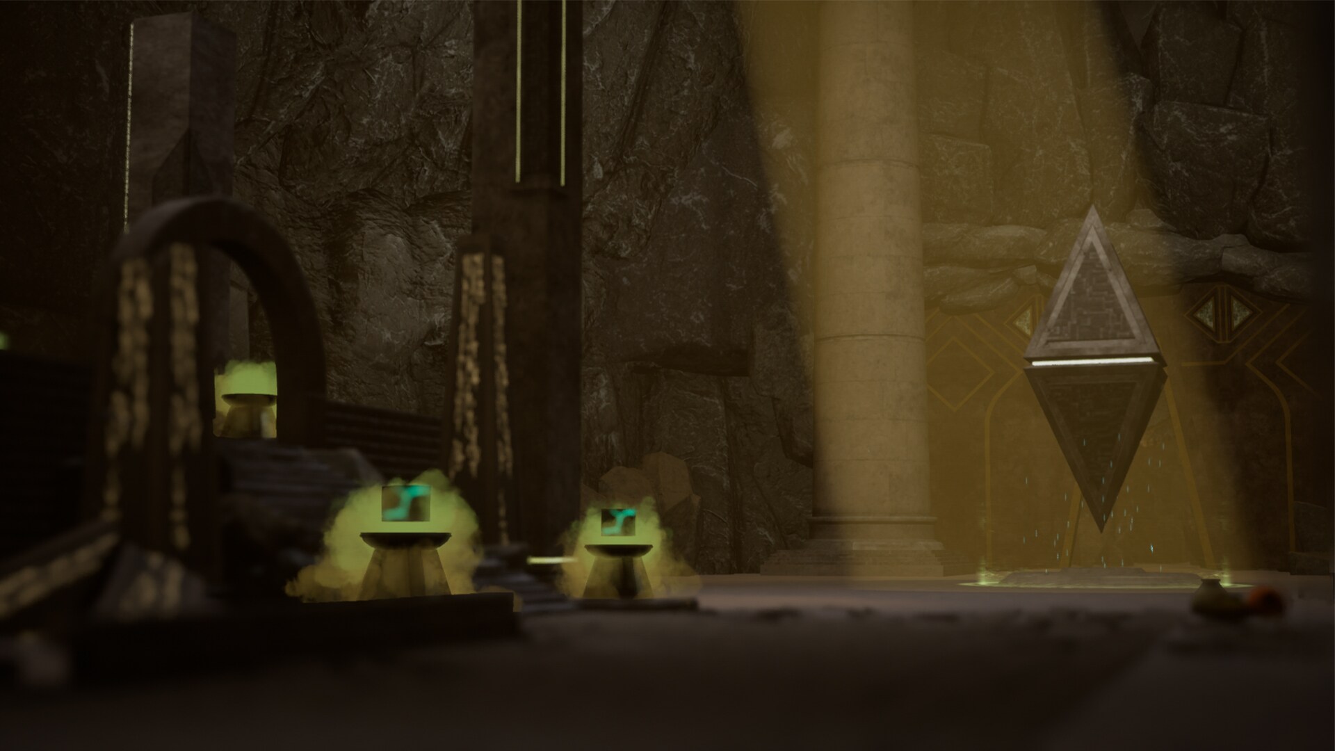 在环境创建的Dungeon Ancient Alien Temple - 虚幻引擎商城