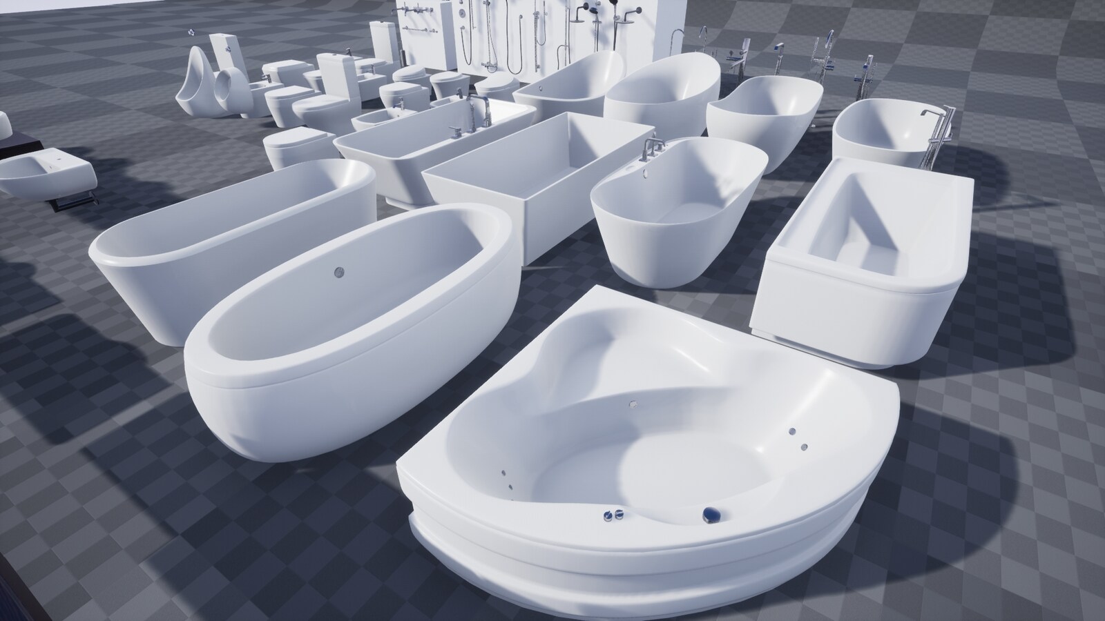 Bathware Vol.01 in Architectural Visualization UE Marketplace