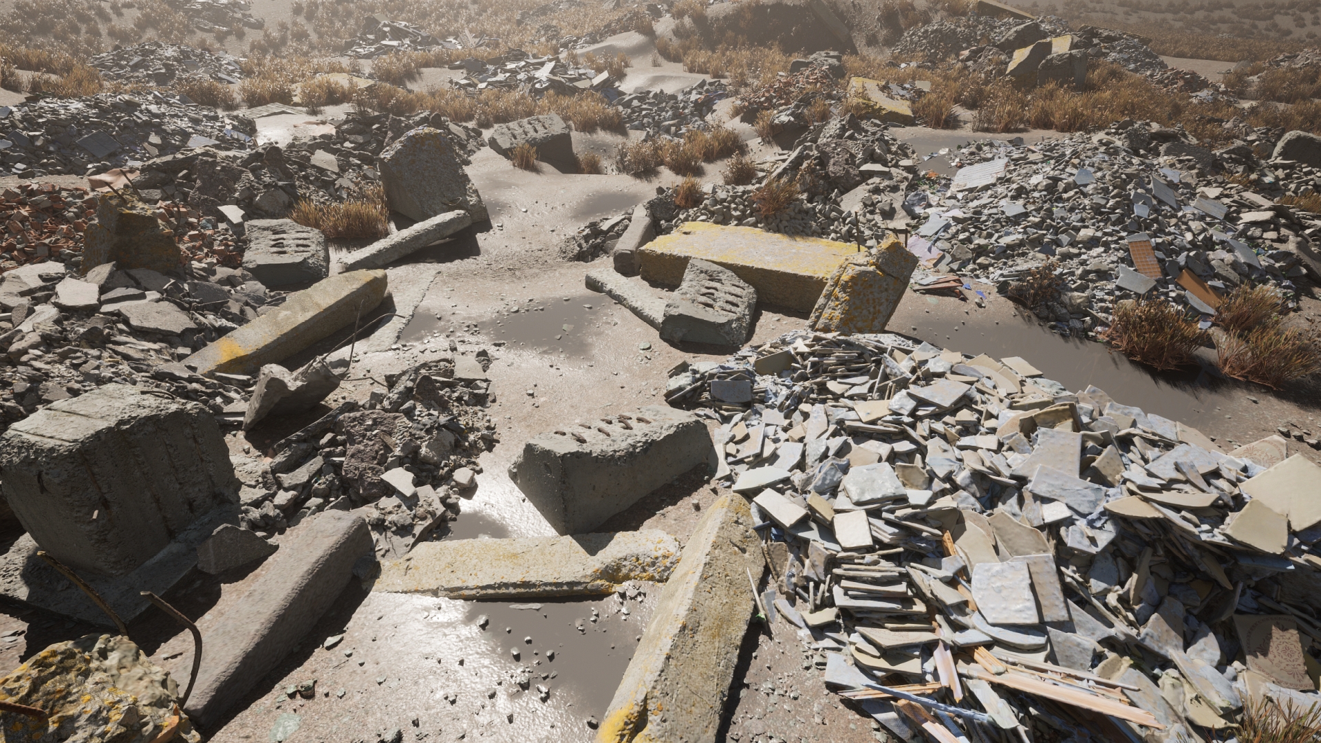 Highpoly rubble - Photogrammetry based props and materials