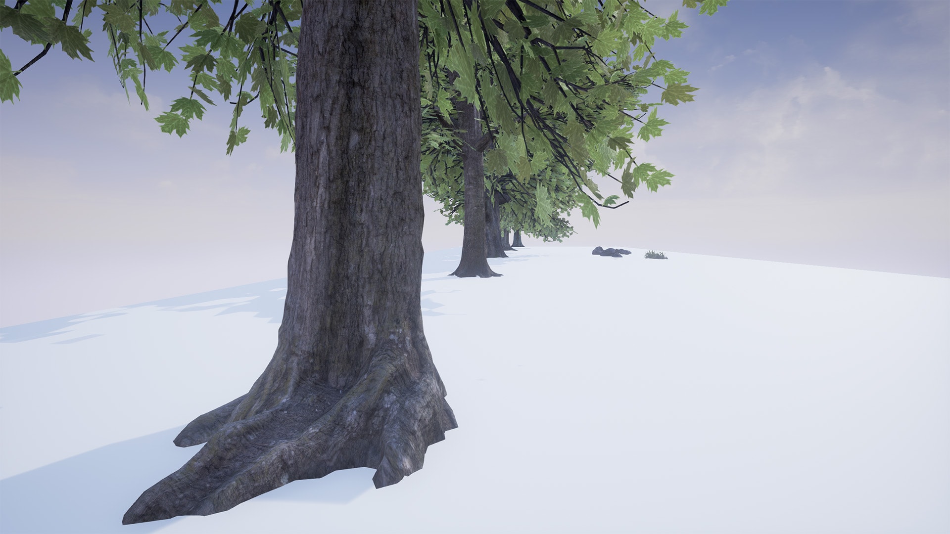 Forest Glade Set in Environments UE Marketplace