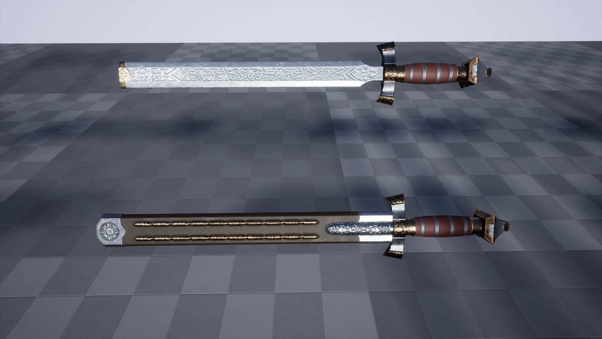 Short Sword Mod Modular one-handed short swords set part 3 in Weapons - UE Marketplace