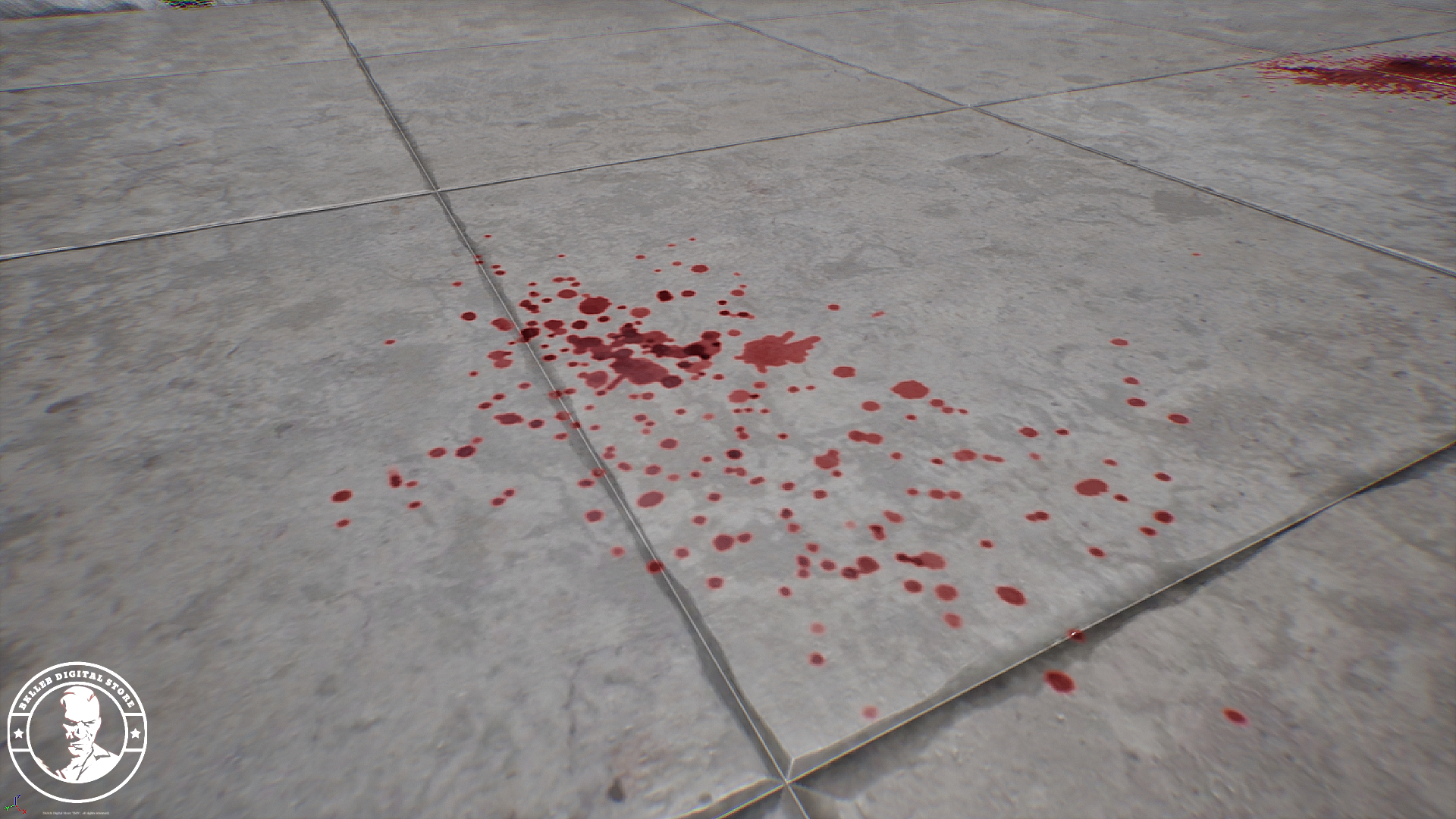 Animated Blood Ground Decal Vol.I - Screenshot