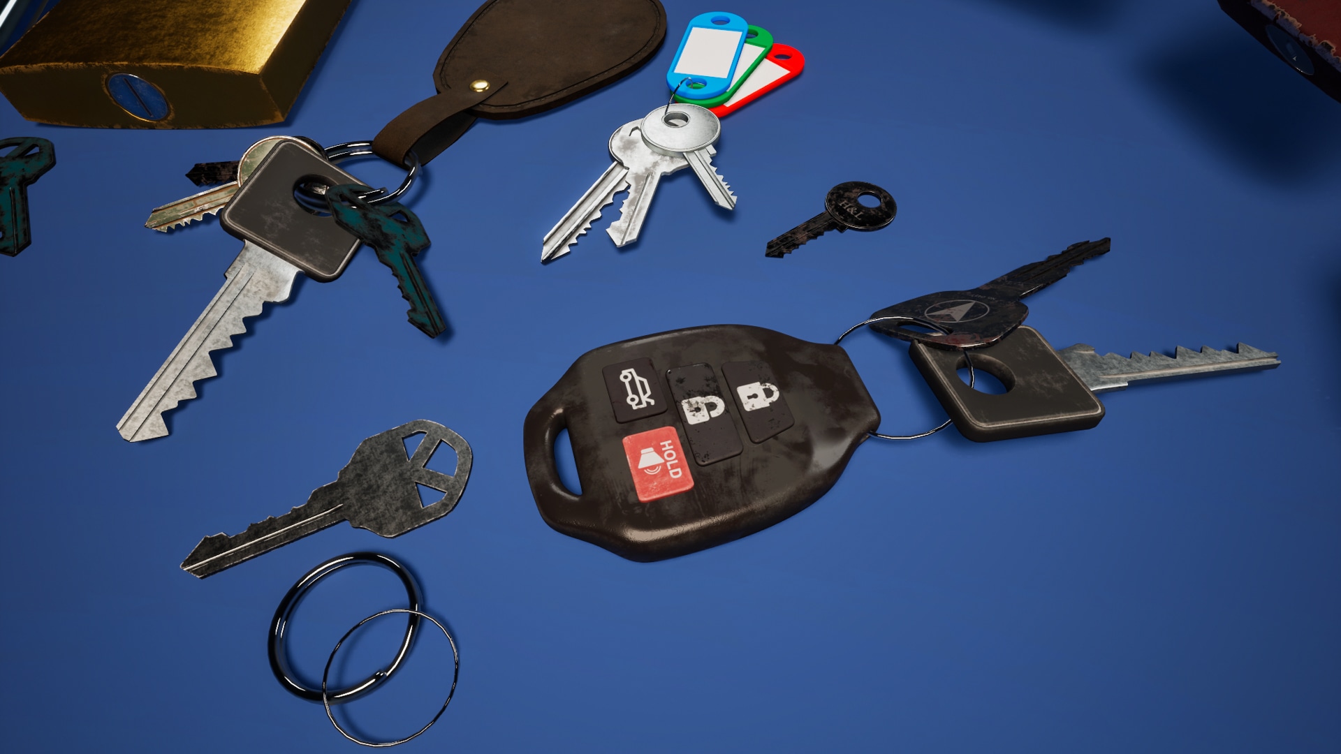 Locks and Keys in Props UE Marketplace