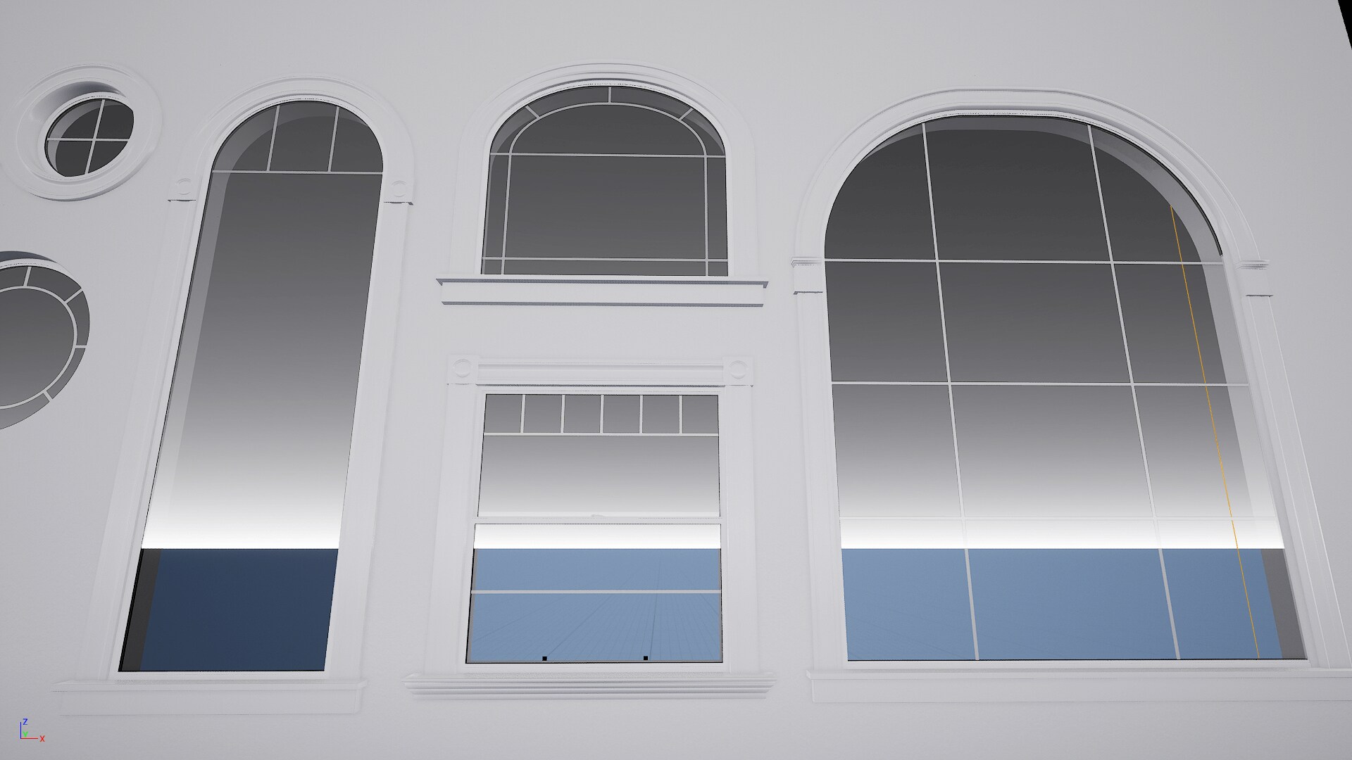 Window and Patio Door Collection Modular + Resizable in Props UE