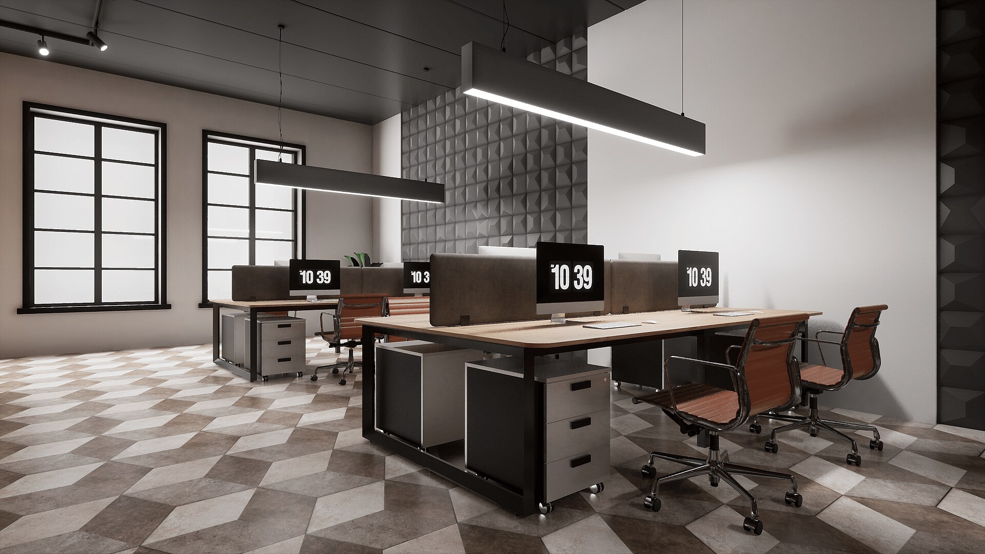 Modern Office (Modular) in Architectural Visualization UE Marketplace