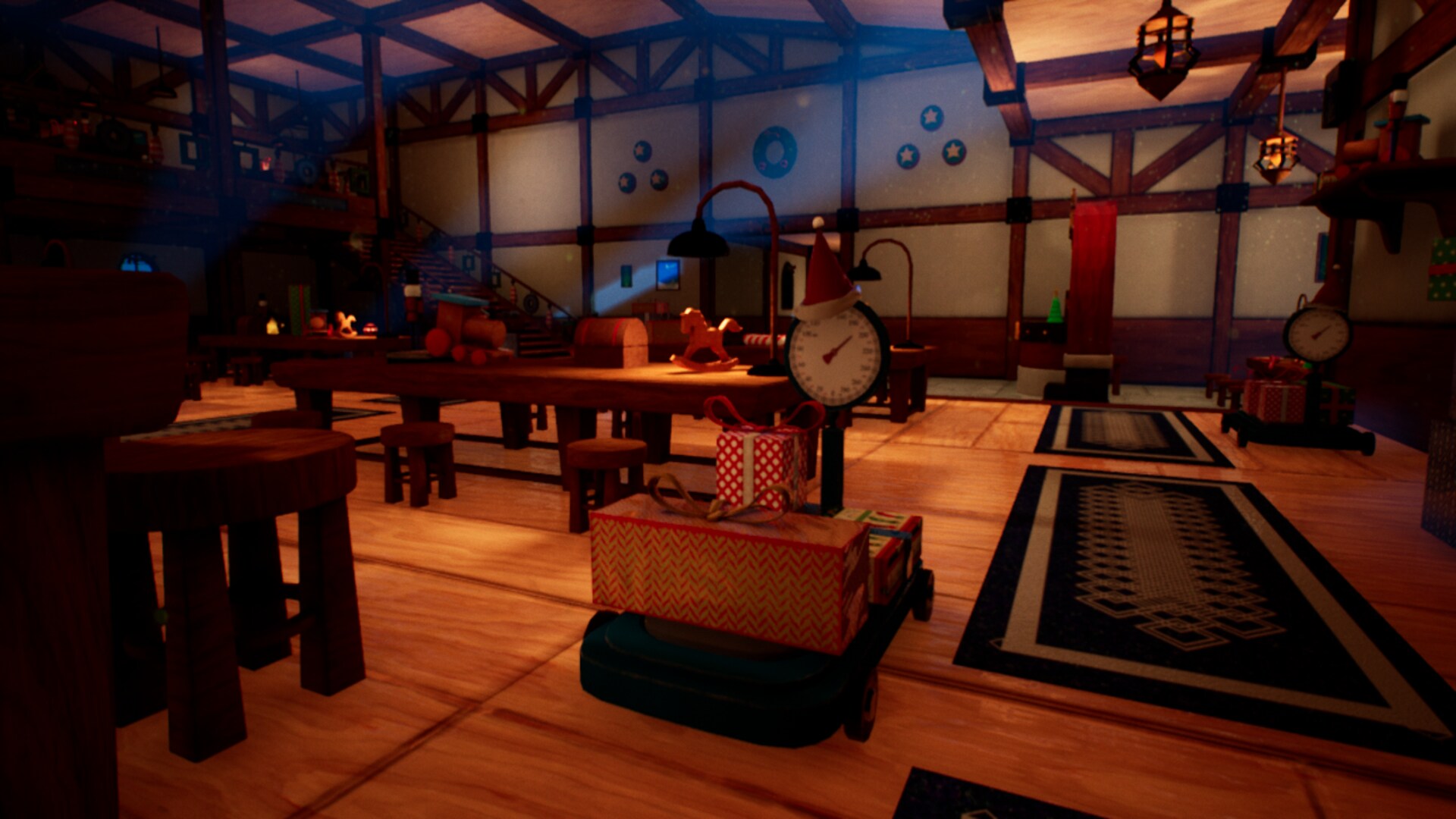 Christmas Workshop Modular in Environments - UE Marketplace