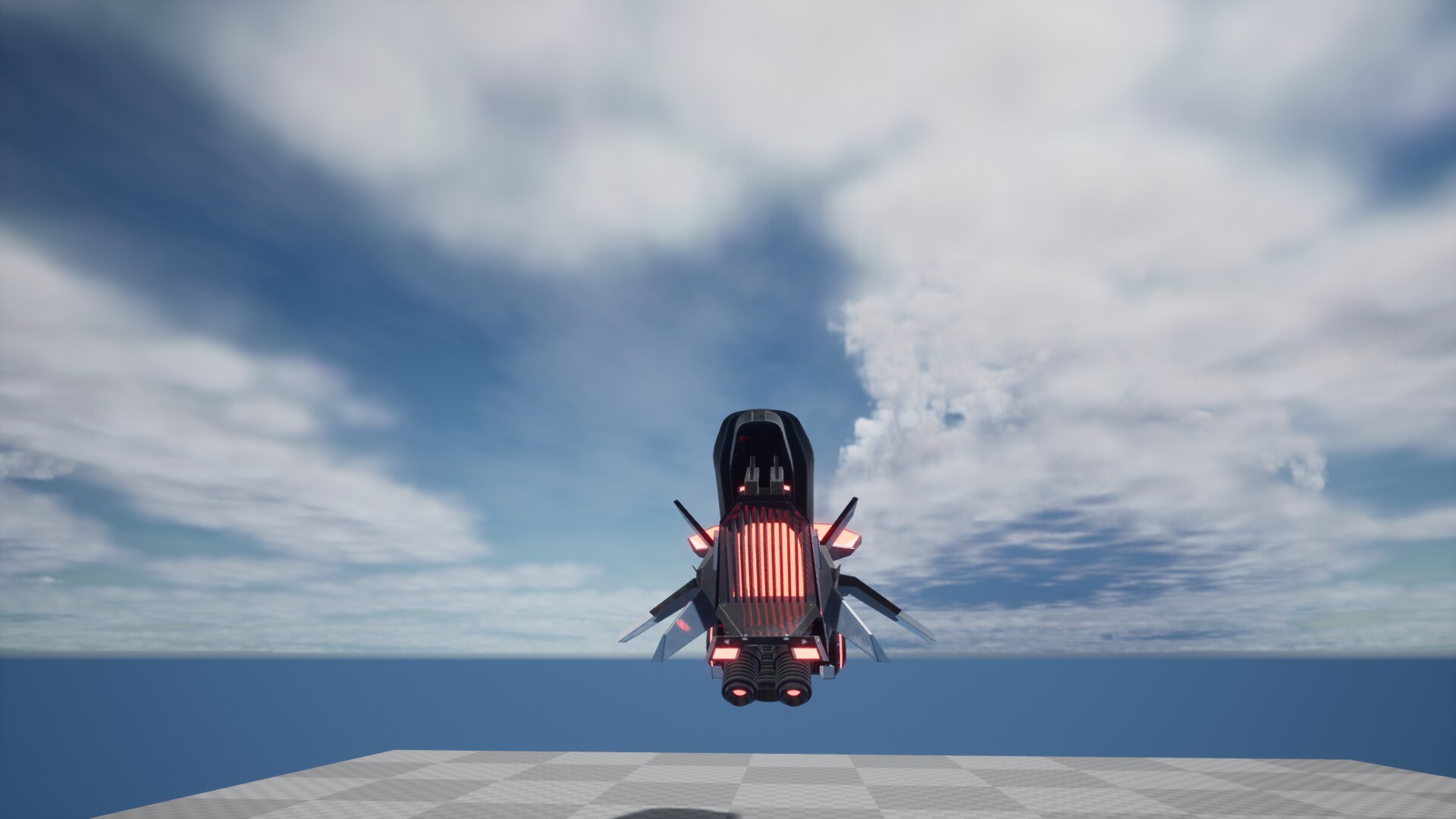 SciFi Hoverbike Basic Controller in Blueprints - UE Marketplace