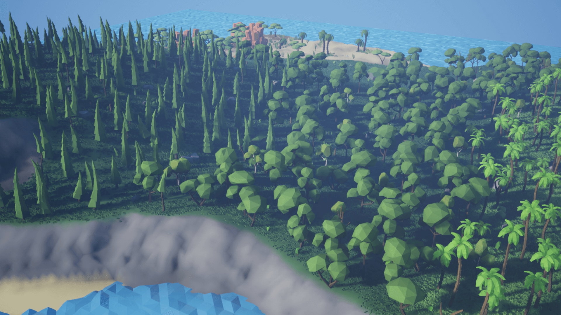 Olbert's Low Poly: Biomes Repack Vol 1 in Environments - UE Marketplace