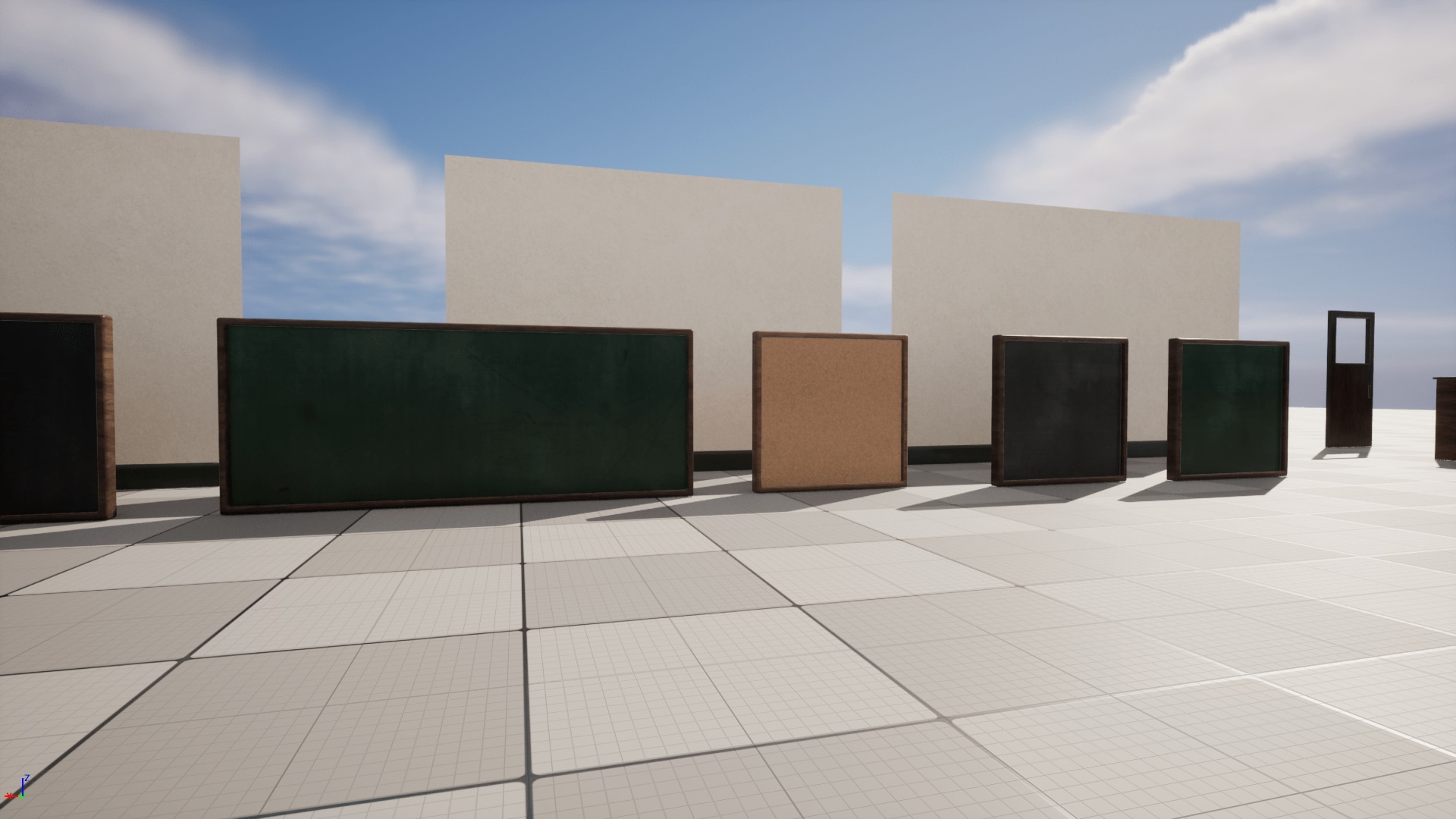 Japanese Classroom 1k & 2k Textures, 카테고리 소품 - UE 마켓플레이스