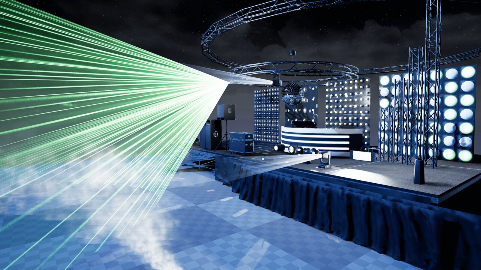 Stage Equipment in Props UE Marketplace