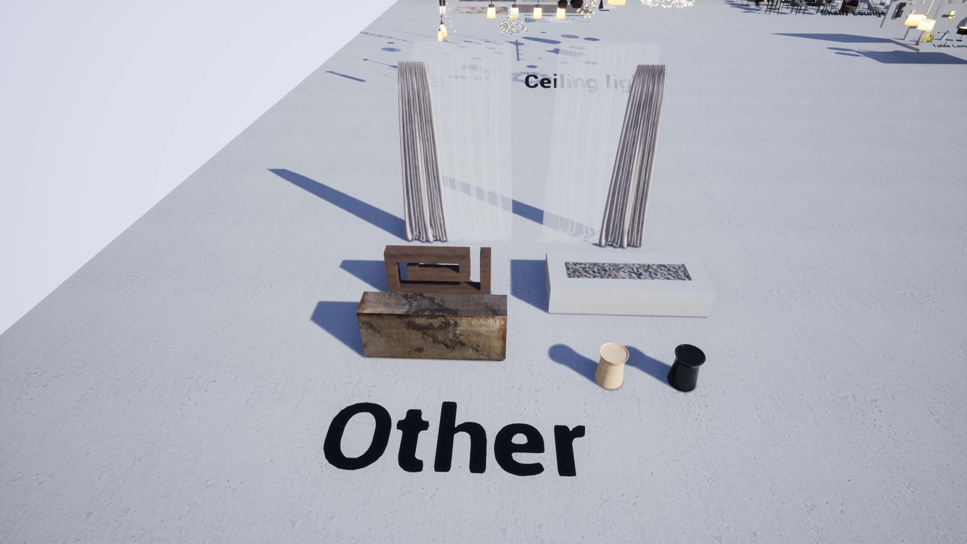 Furniture and Fixture Pack With 322 MESHES in Architectural