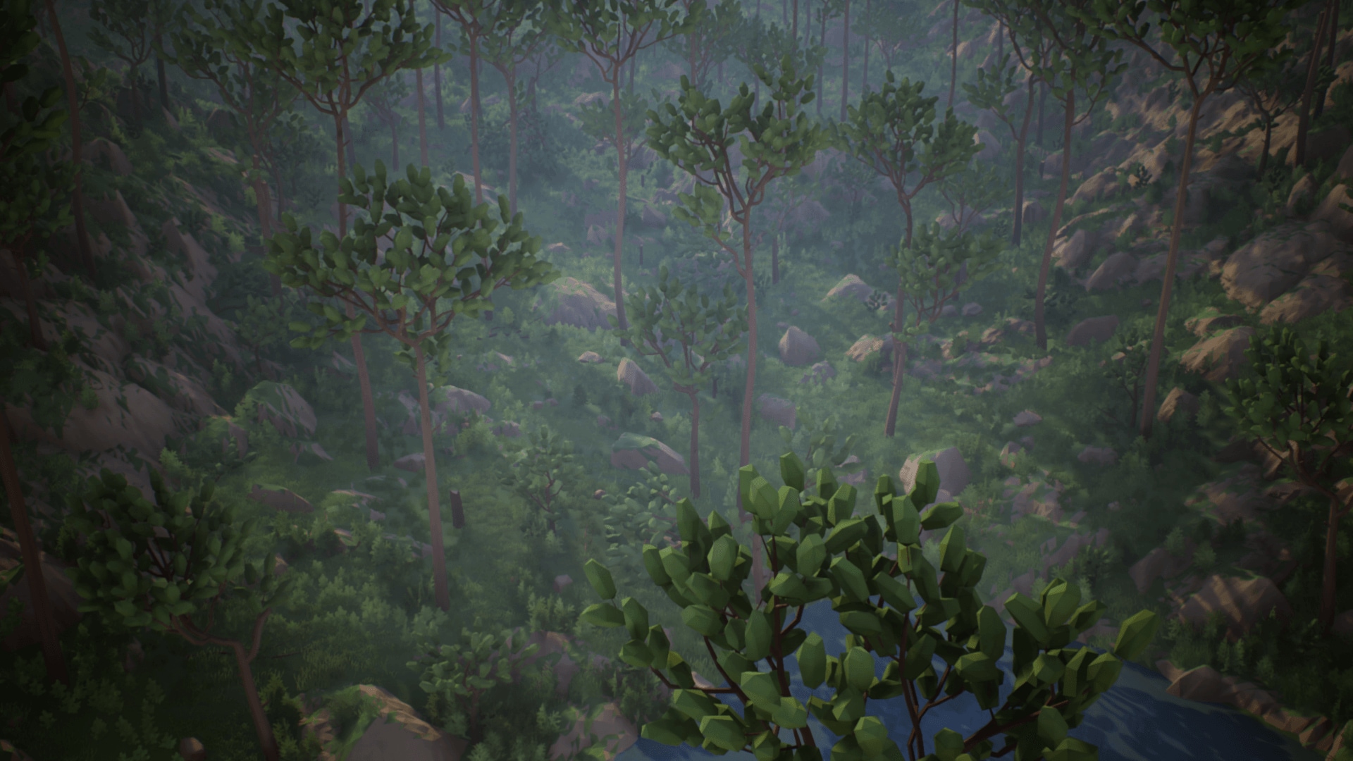 Olbert's Low Poly: Temperate Forest in Environments - UE Marketplace
