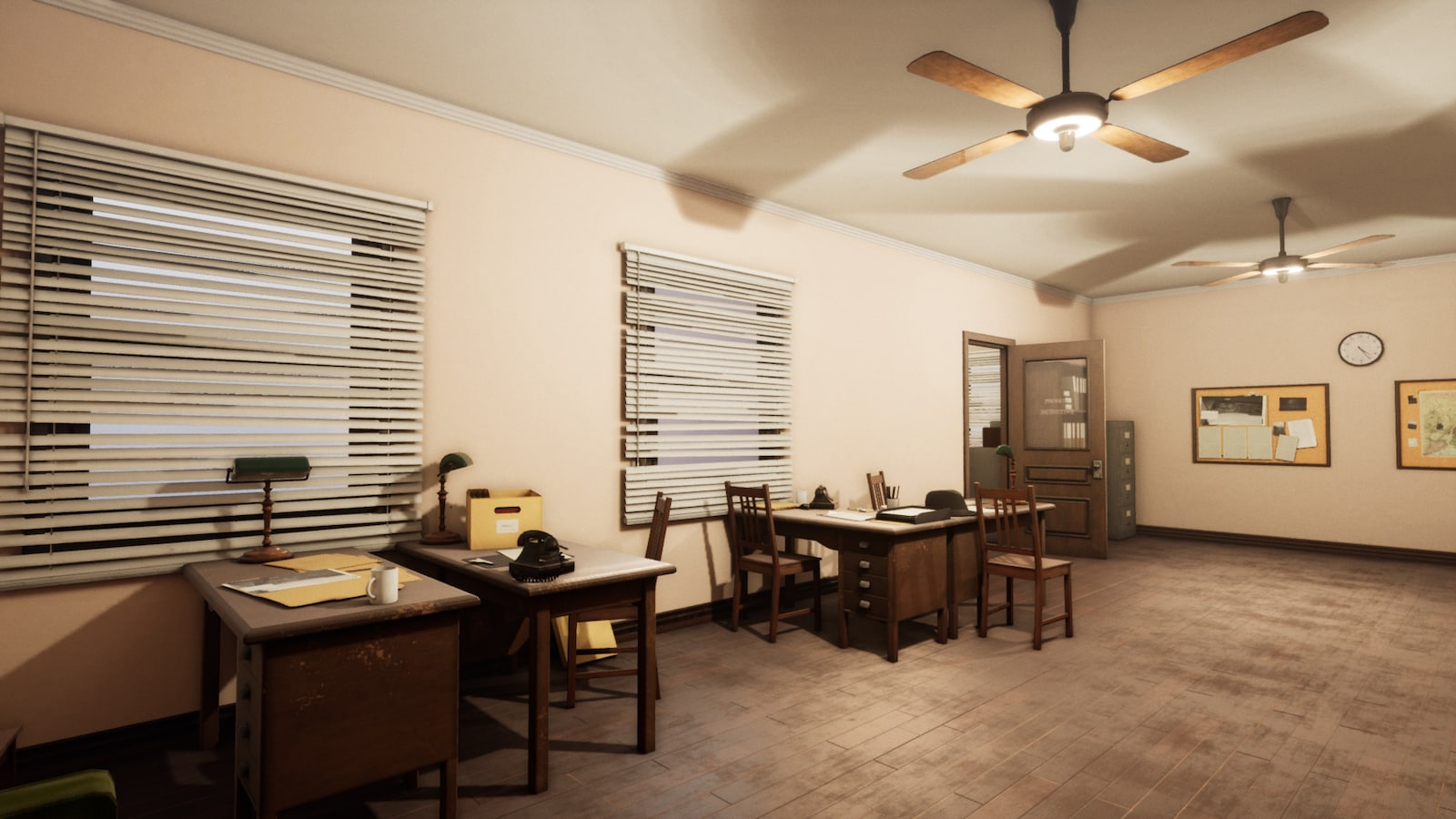 Modular Detective Office Pack in Environments UE Marketplace