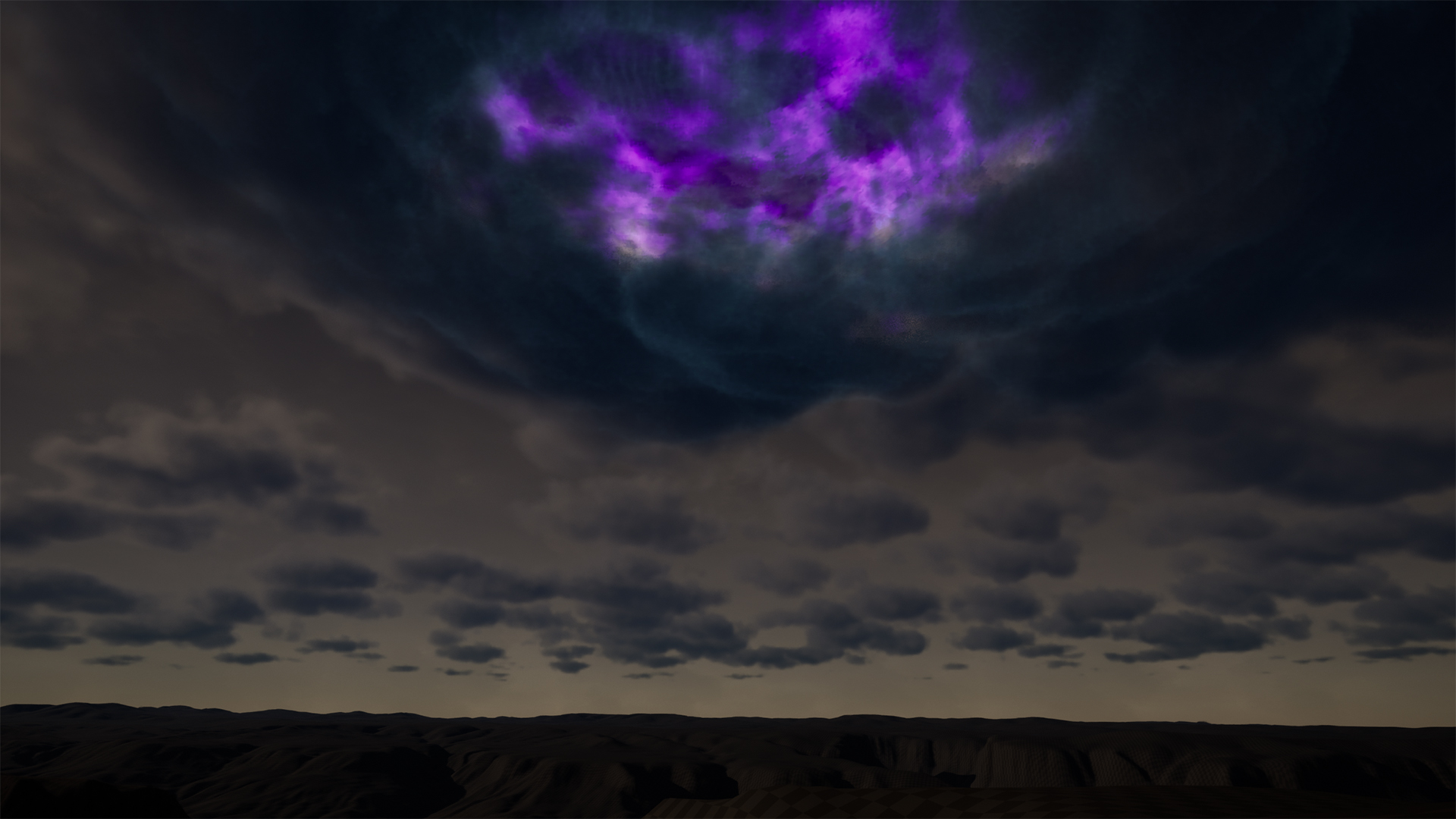 Storm Volumetric Clouds and Sky