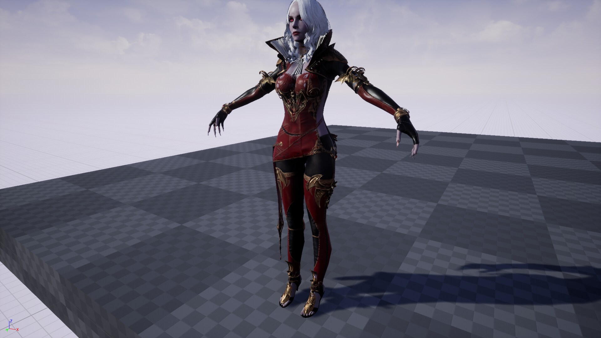 Vampire Girl Remastered in Characters UE Marketplace