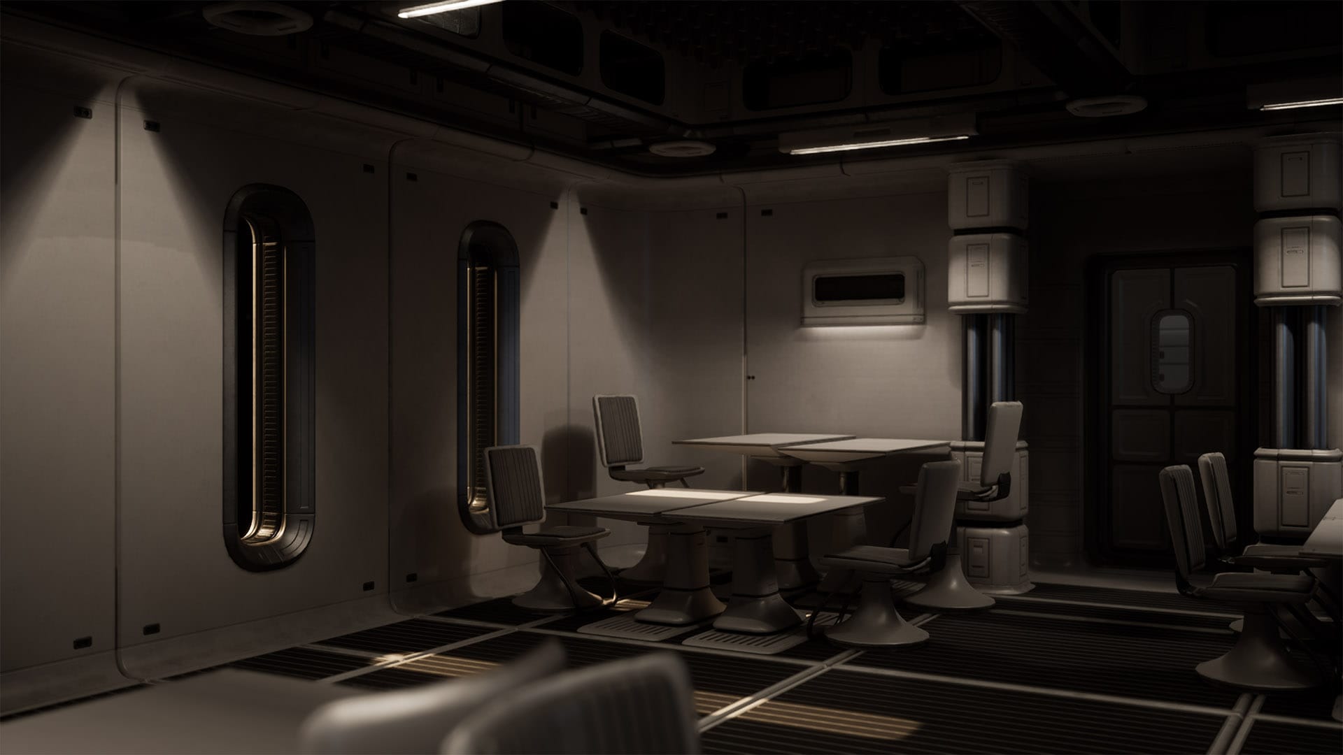 SciFi Space Interior