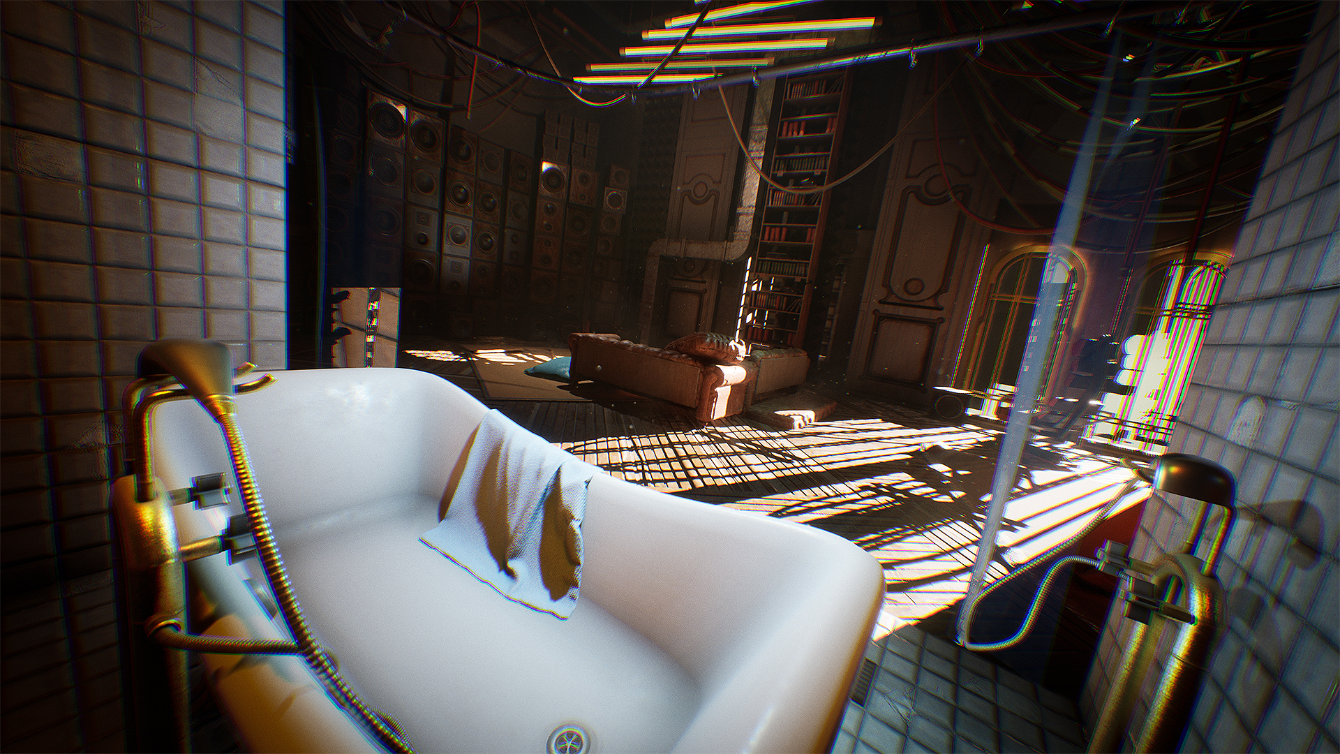 Cyberpunk Interior Environment Kitbash Set By Denys Rutkovskyi In Environments Ue4 Marketplace